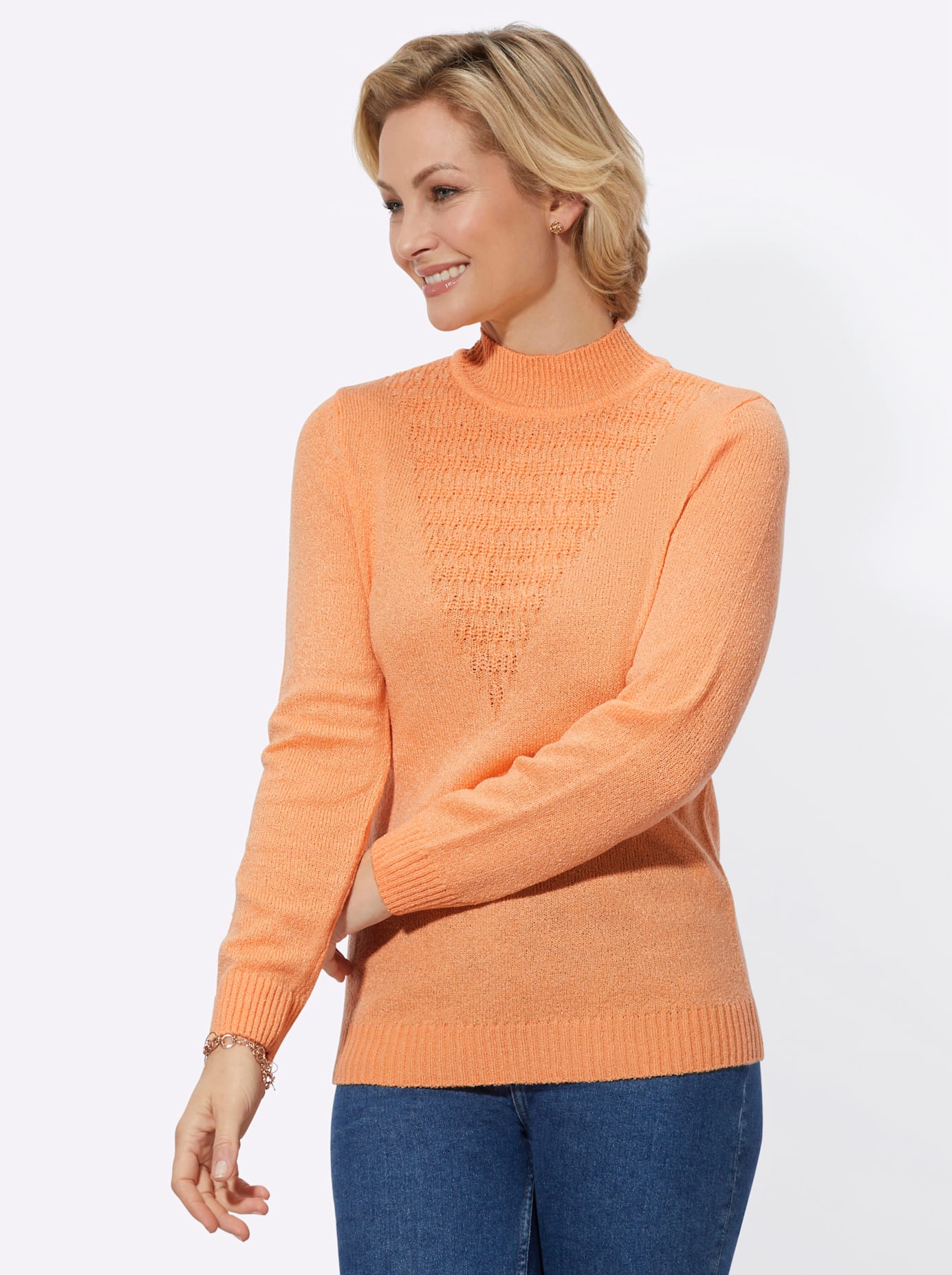 Classic Basics Stehkragenpullover »Pullover« von Classic Basics