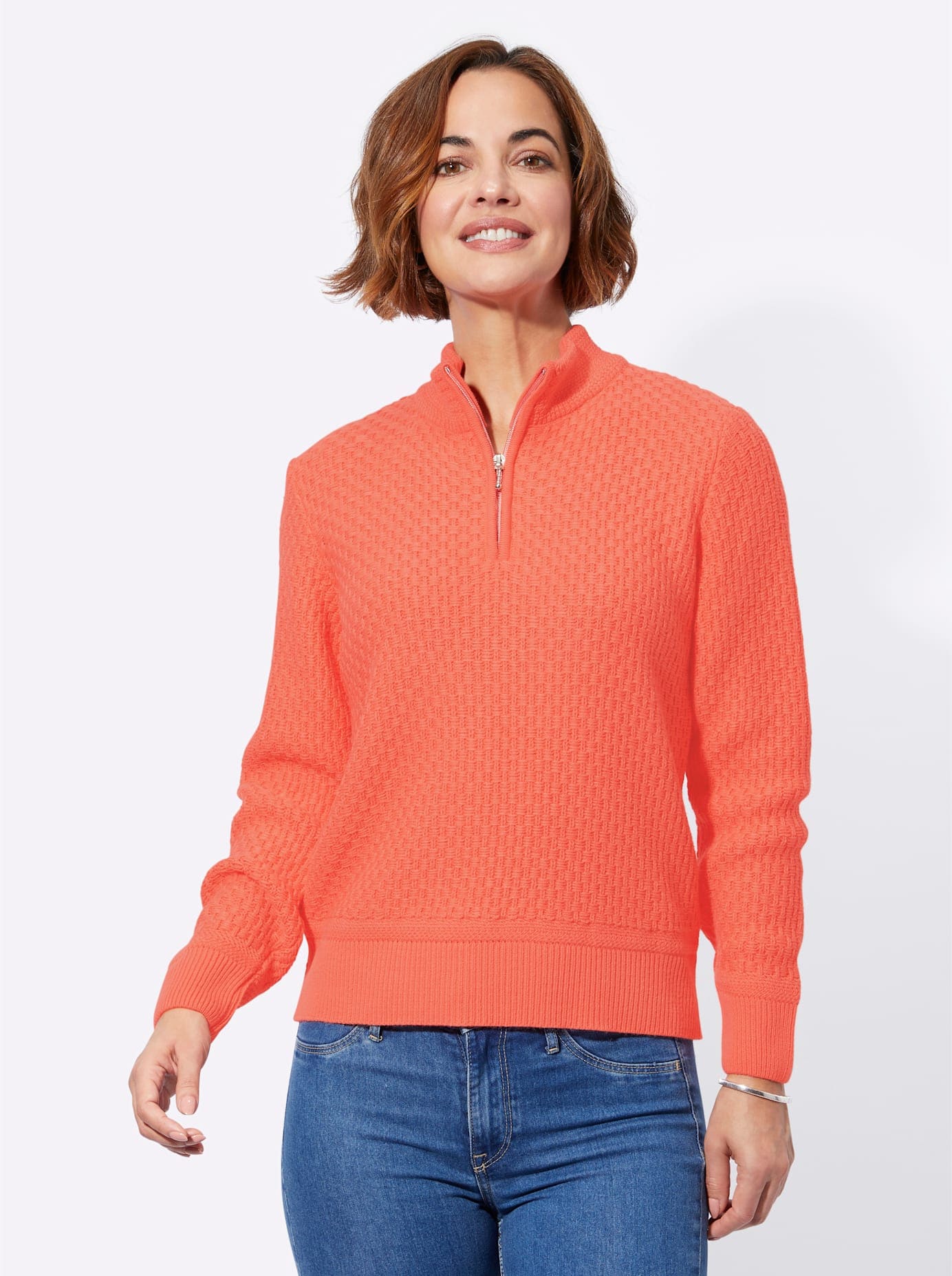 Classic Basics Stehkragenpullover »Pullover« von Classic Basics