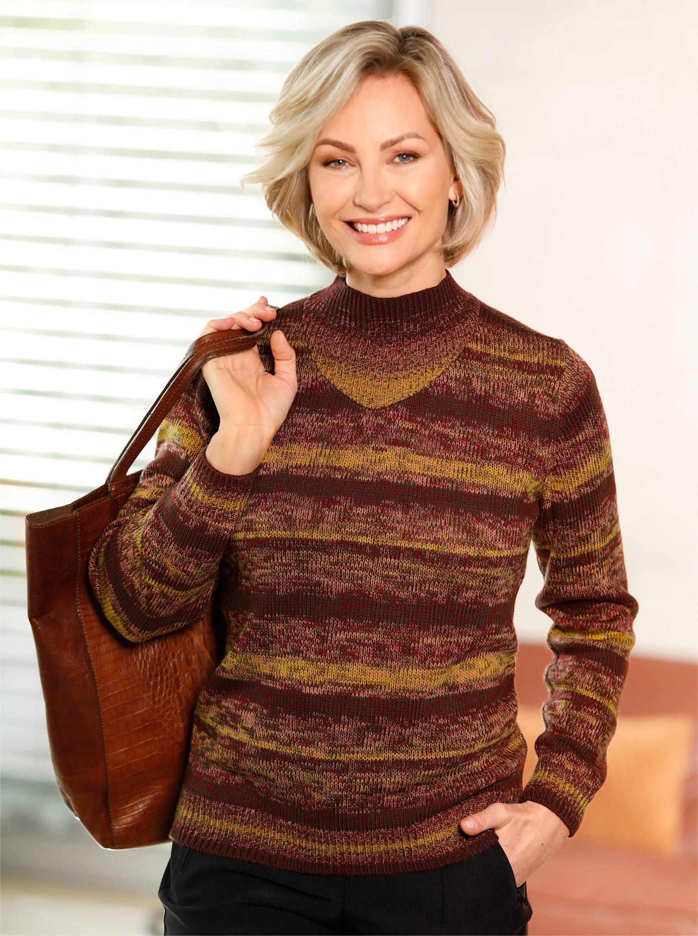 Classic Basics Stehkragenpullover »Pullover« Classic Basics Stehkragenpullover »Pullover« von Classic Basics