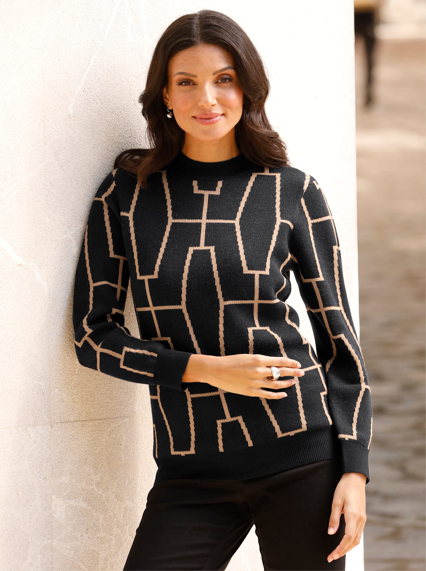 Classic Basics Stehkragenpullover »Stehkragen-Pullover« Classic Basics Stehkragenpullover »Stehkragen-Pullover« von Classic Basics