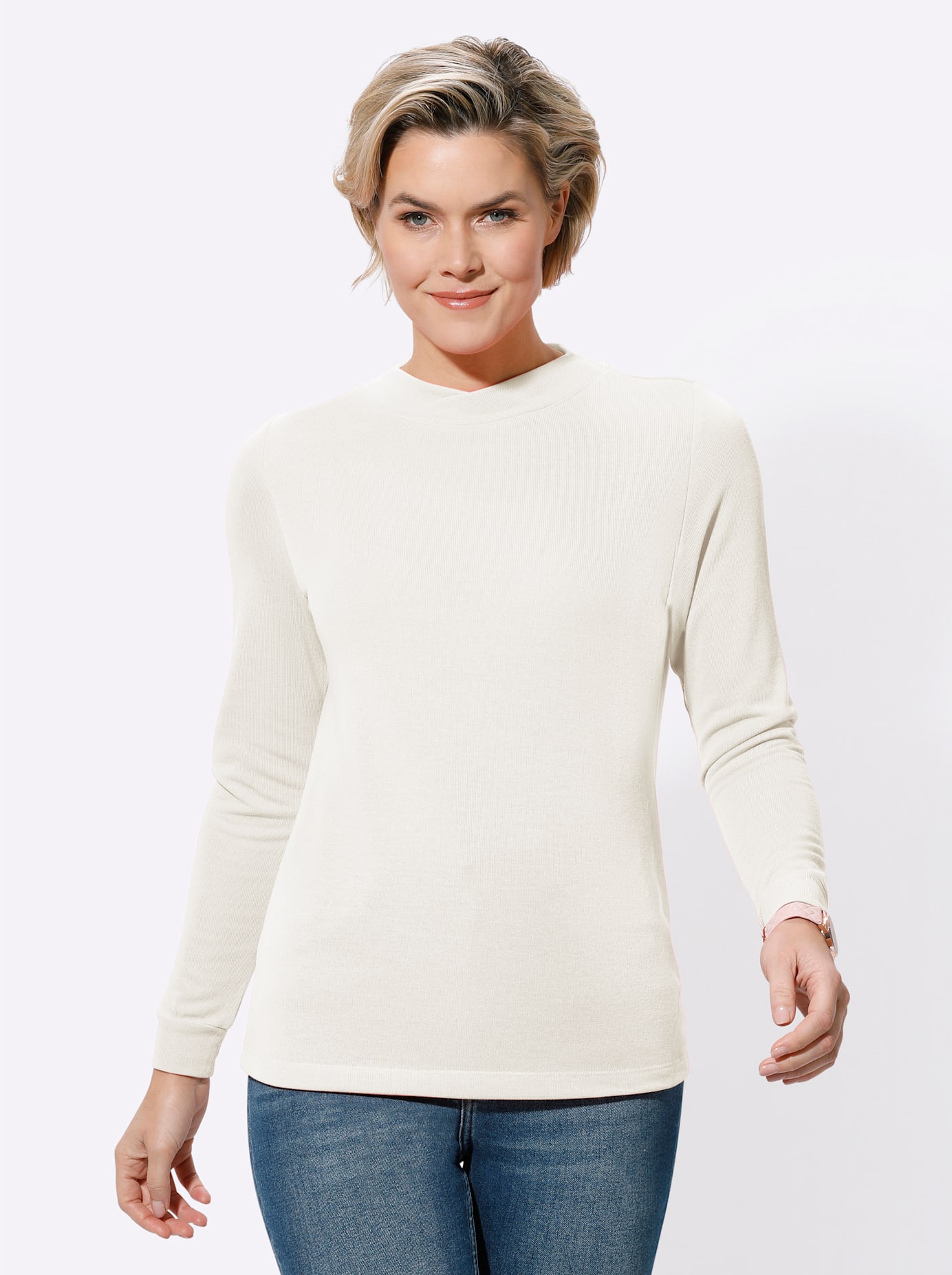 Classic Basics Stehkragenshirt »Shirt« Classic Basics Stehkragenshirt »Shirt« von Classic Basics