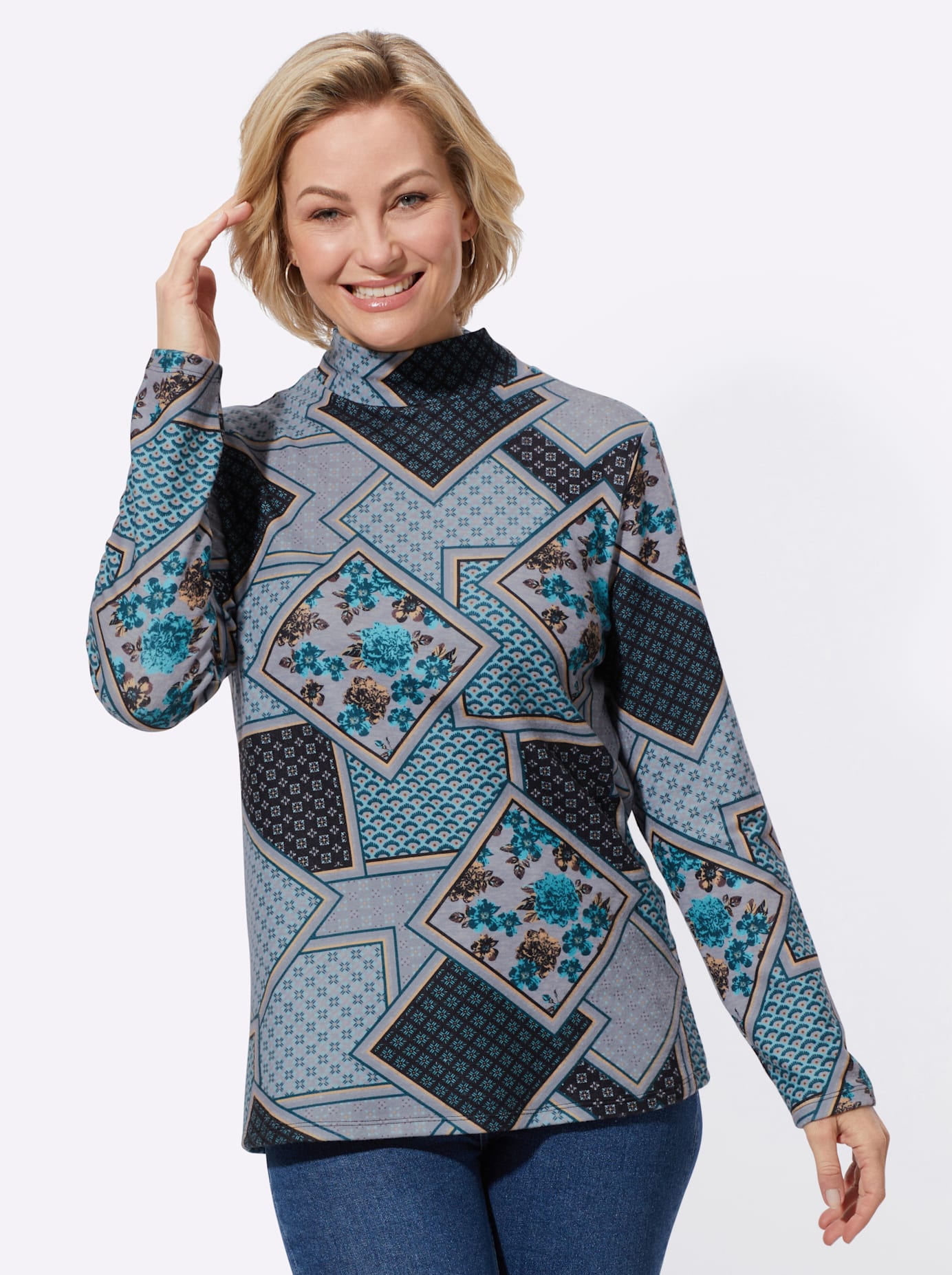Classic Basics Stehkragenshirt »Winter-Shirt« Classic Basics Stehkragenshirt »Winter-Shirt« von Classic Basics