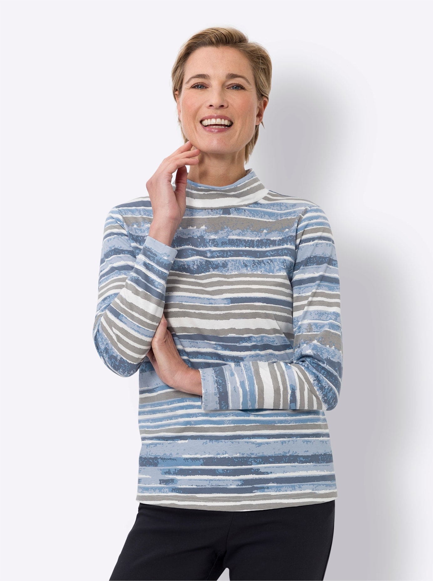 Classic Basics Stehkragenshirt »Stehkragen-Shirt« Classic Basics Stehkragenshirt »Stehkragen-Shirt« von Classic Basics