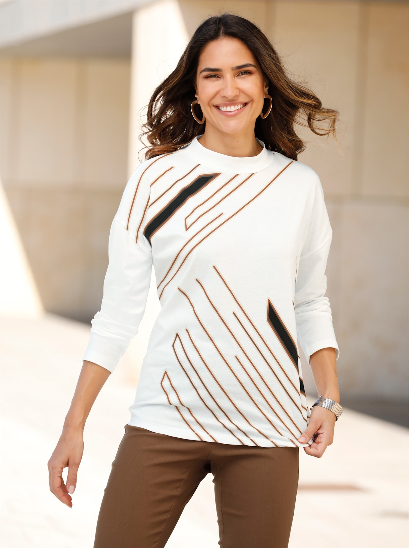 Classic Basics Stehkragenshirt »Stehkragen-Shirt« Classic Basics Stehkragenshirt »Stehkragen-Shirt« von Classic Basics
