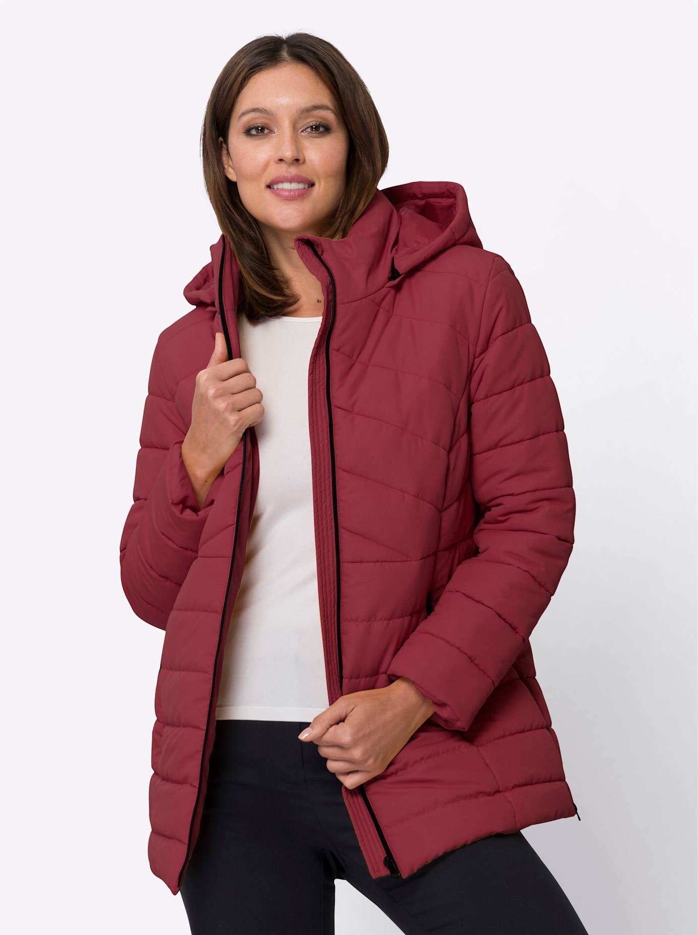 Classic Basics Steppjacke, mit Kapuze von Classic Basics