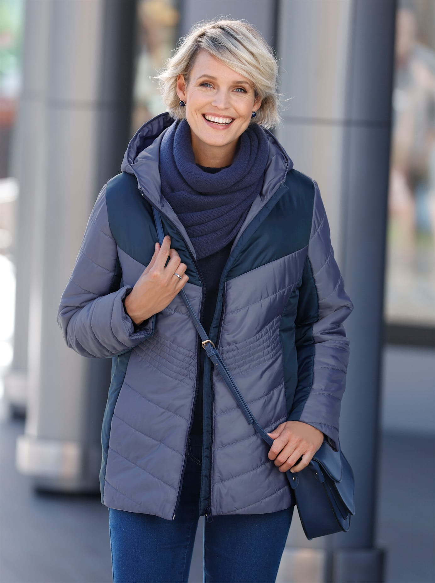 Classic Basics Steppjacke, mit Kapuze von Classic Basics