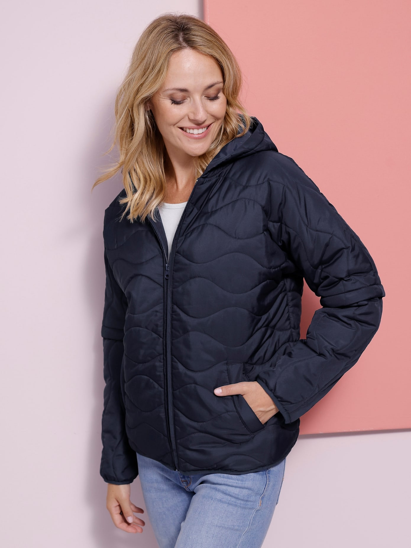 Classic Basics Steppjacke, mit Kapuze von Classic Basics