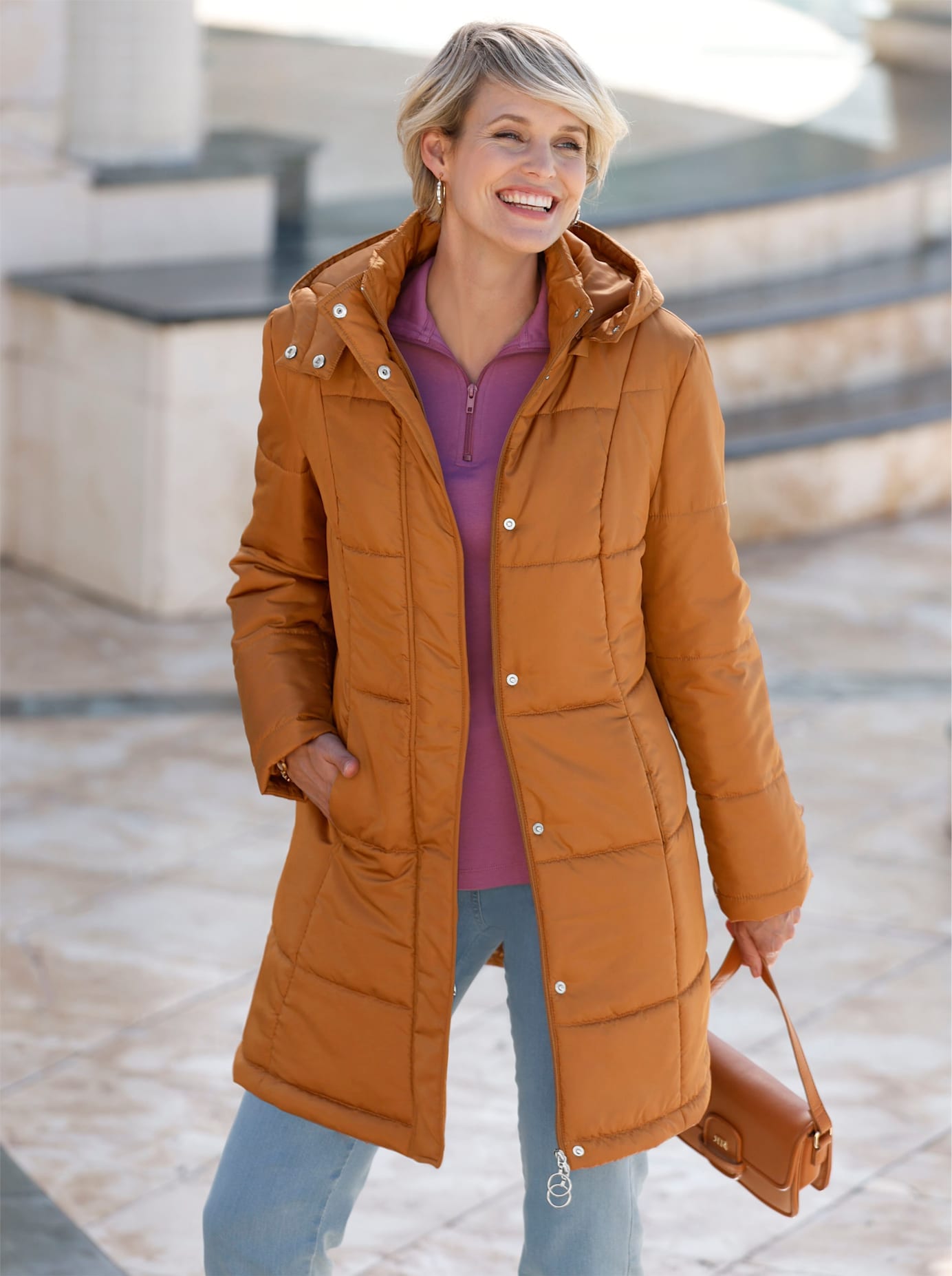 Classic Basics Steppjacke, mit Kapuze von Classic Basics