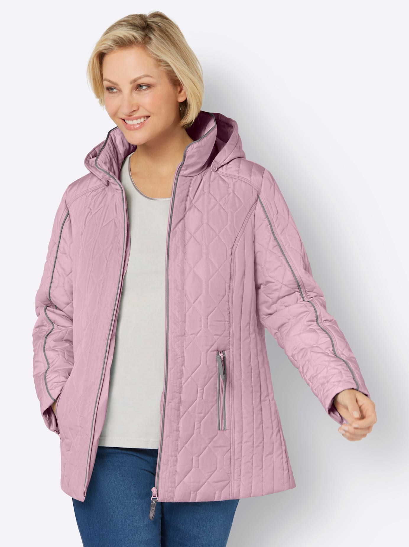 Classic Basics Steppjacke, mit Kapuze von Classic Basics