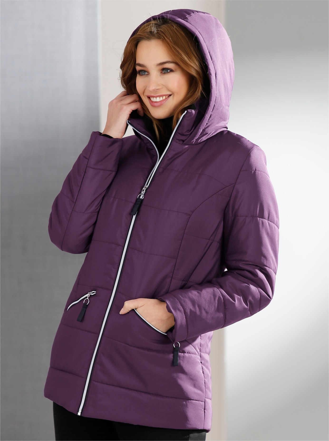 Classic Basics Steppjacke, mit Kapuze Classic Basics Steppjacke, mit Kapuze von Classic Basics