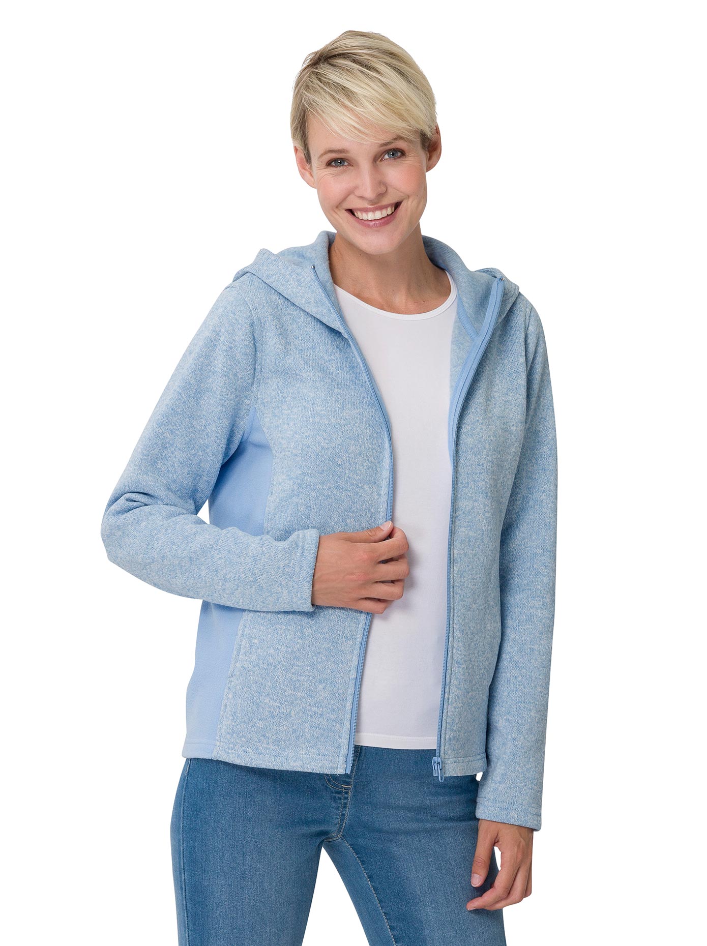 Classic Basics Strickfleecejacke von Classic Basics