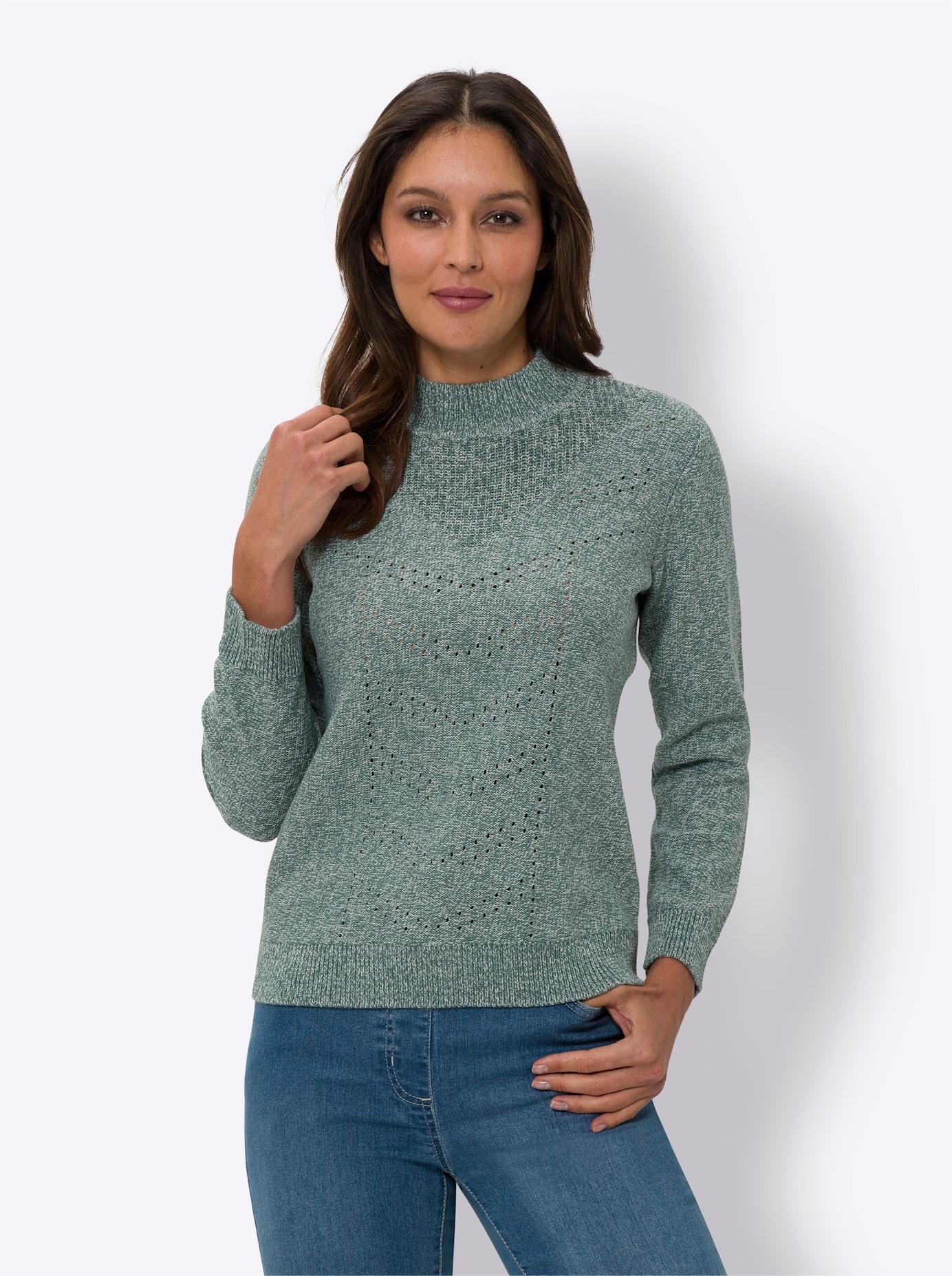 Classic Basics Strickpullover »Ajour-Pullover« von Classic Basics