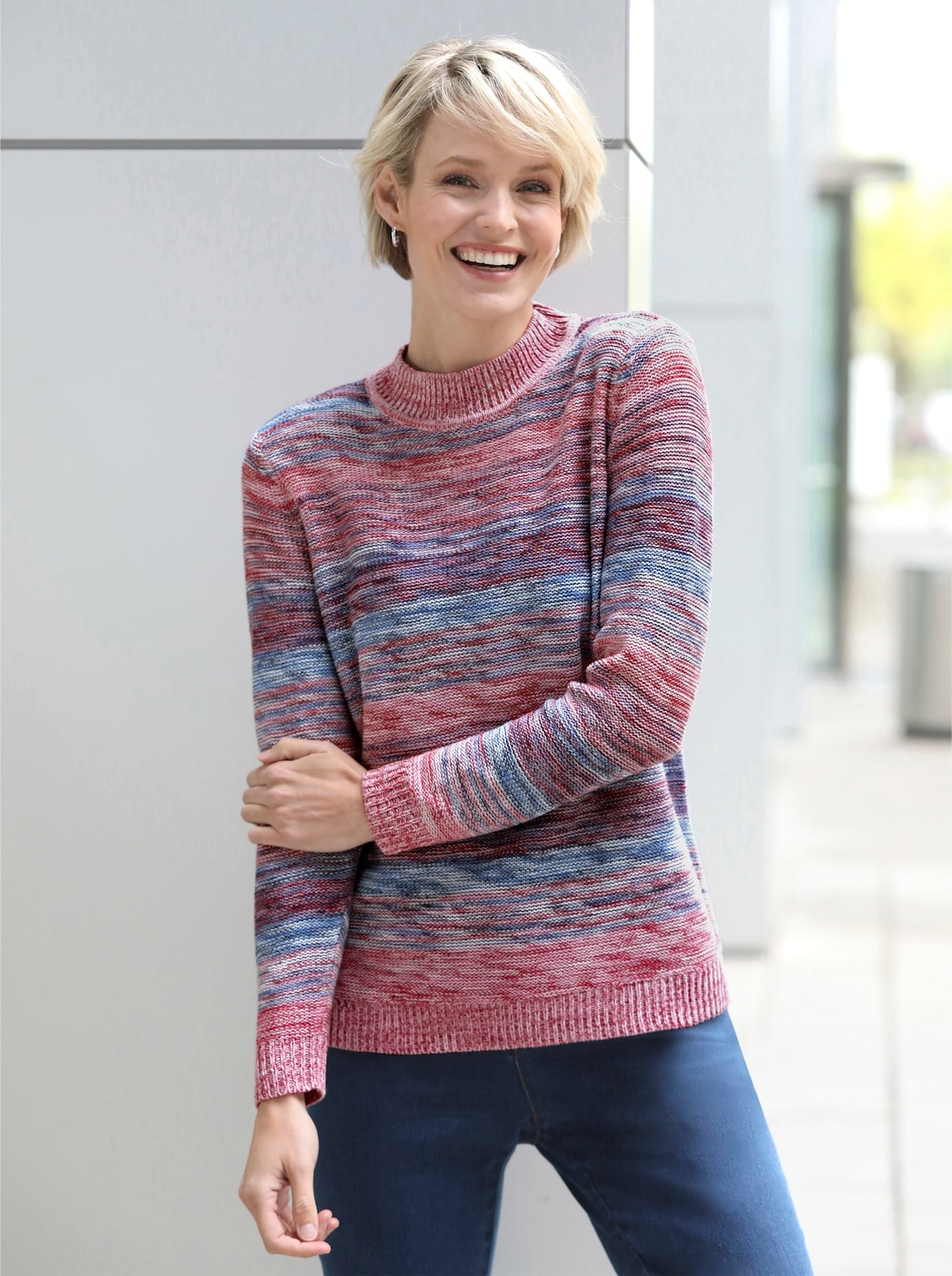 Classic Basics Strickpullover »Stehkragen-Pullover« von Classic Basics