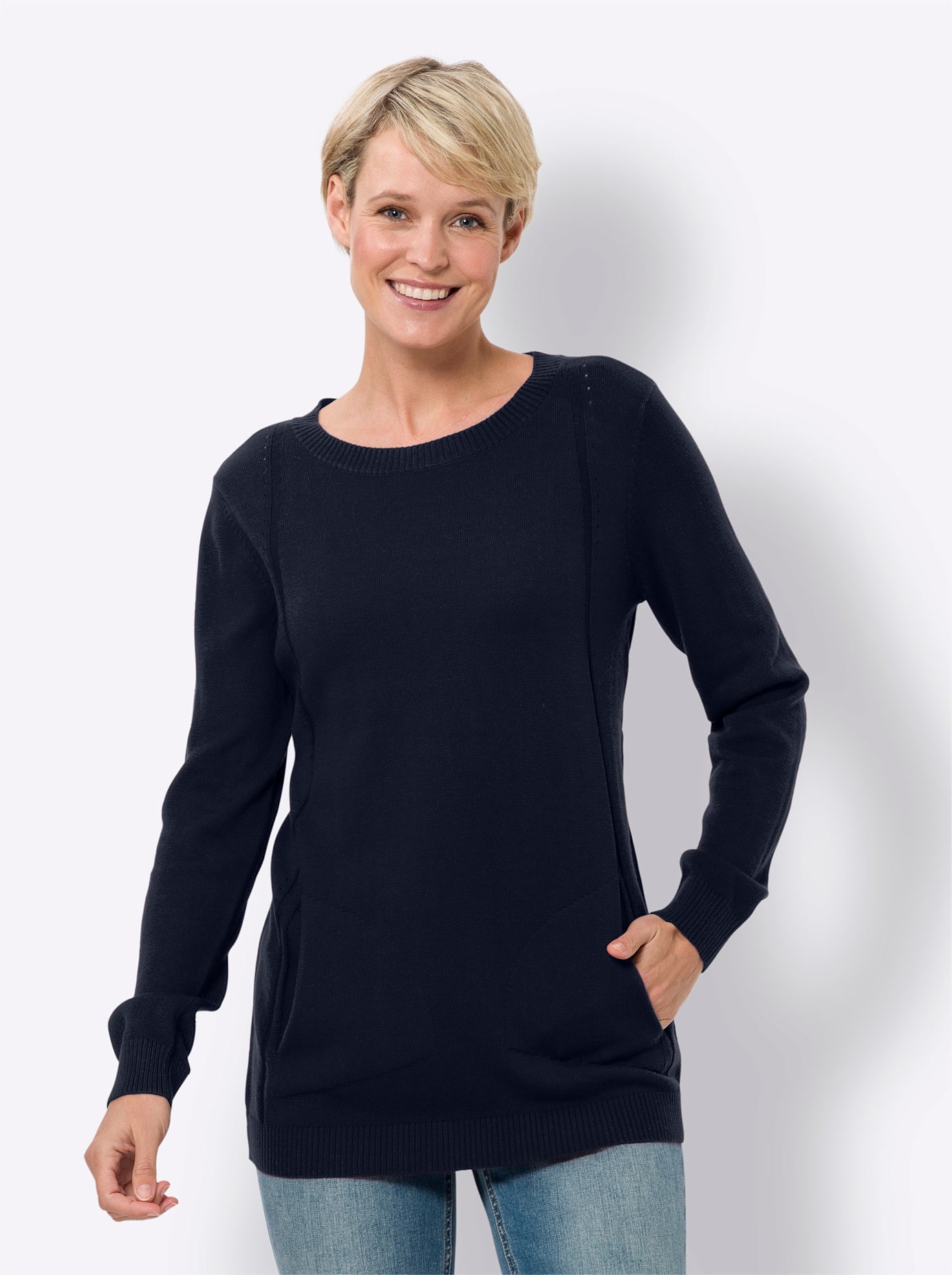 Classic Basics Strickpullover »Langarm-Pullover« von Classic Basics