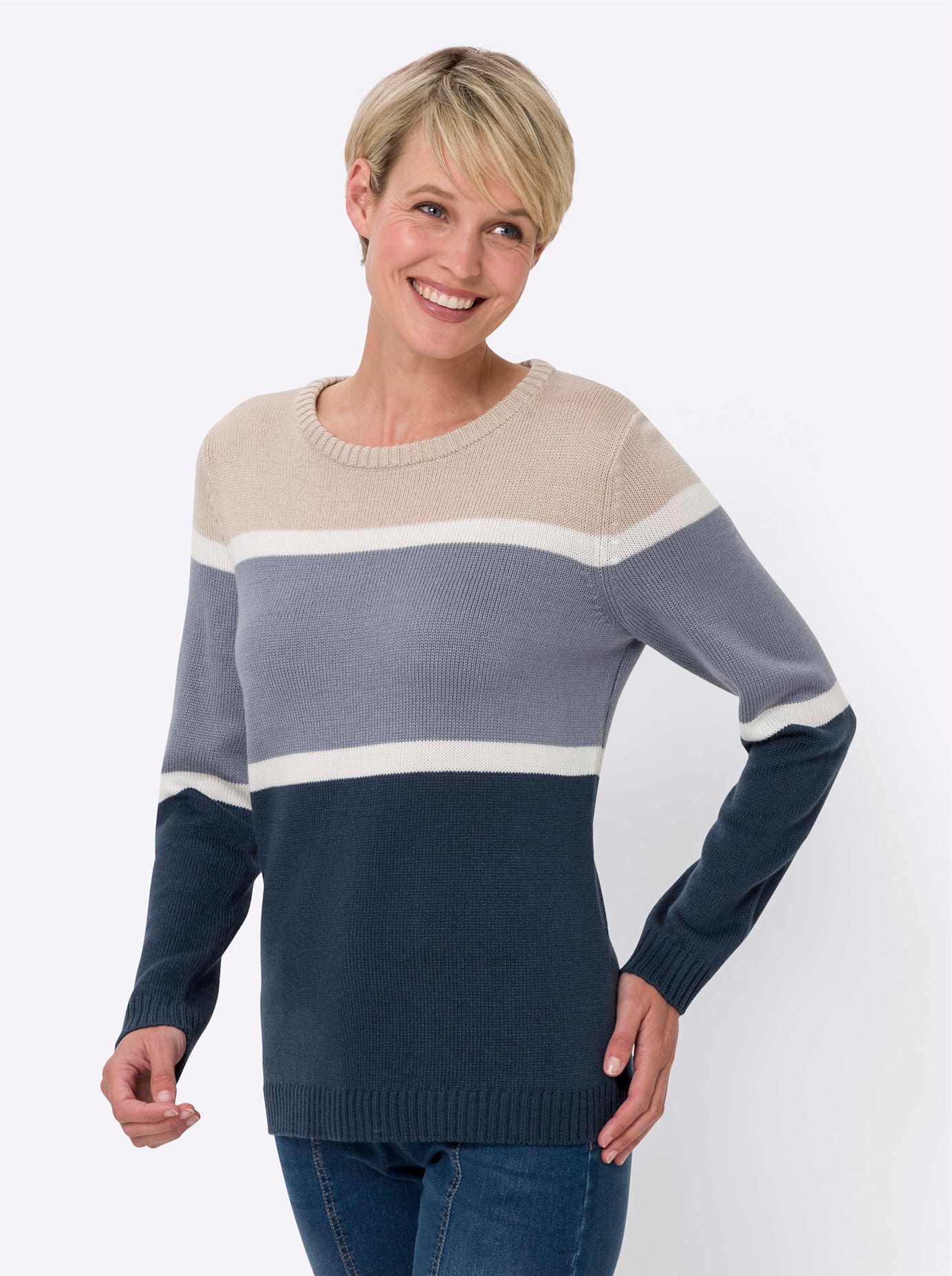 Classic Basics Strickpullover »Langarm-Pullover« von Classic Basics