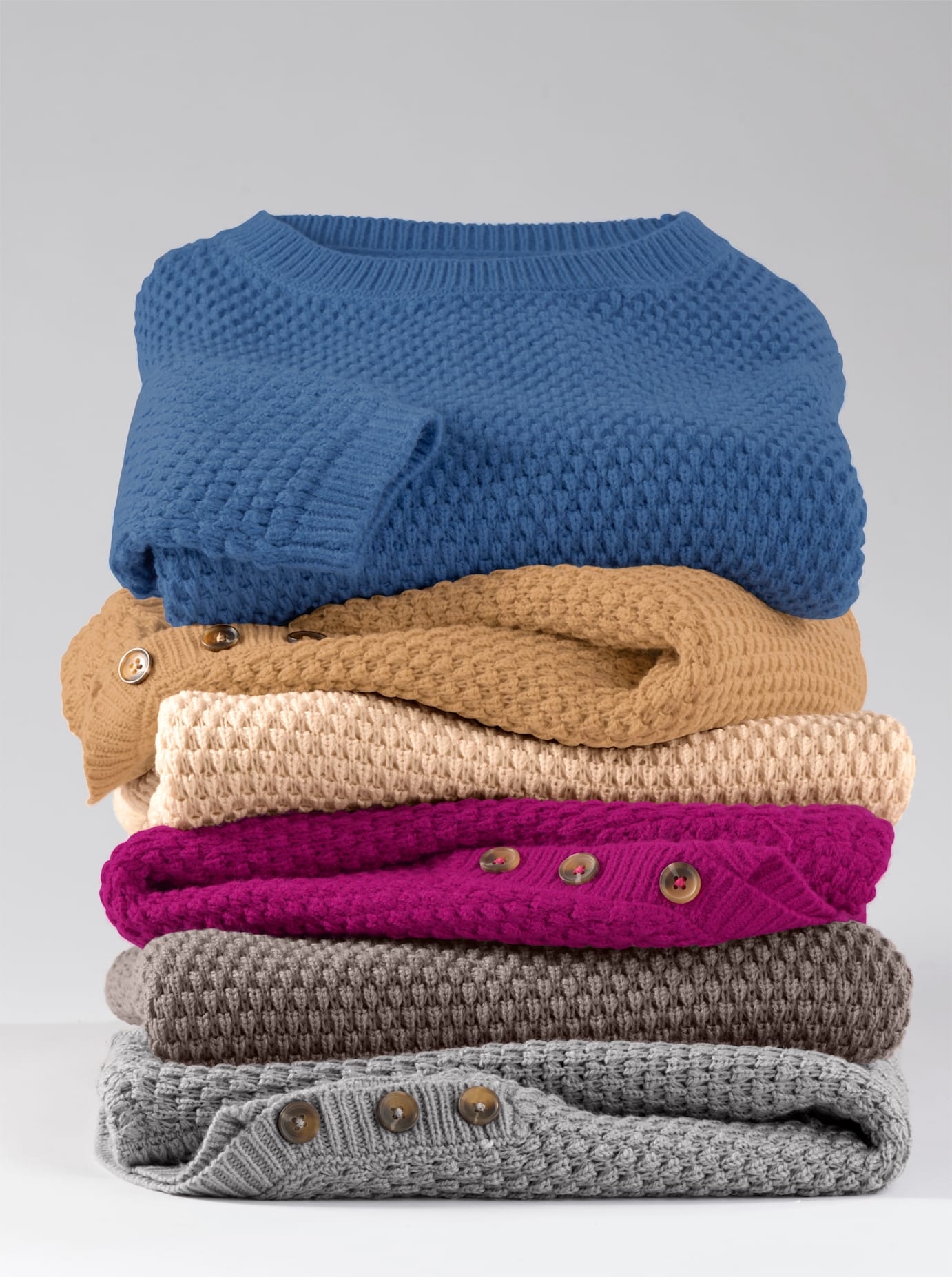 Classic Basics Strickpullover »Langarm-Pullover« von Classic Basics