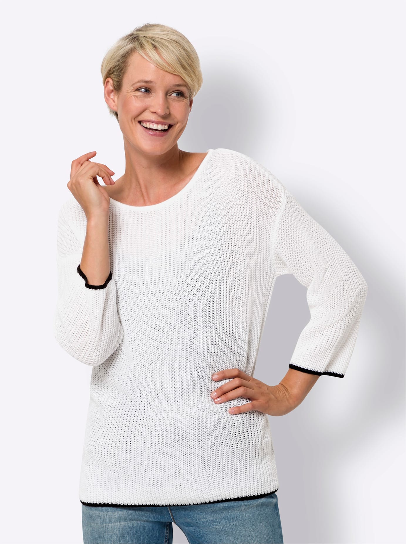 Classic Basics Strickpullover »Rundhals-Pullover« von Classic Basics