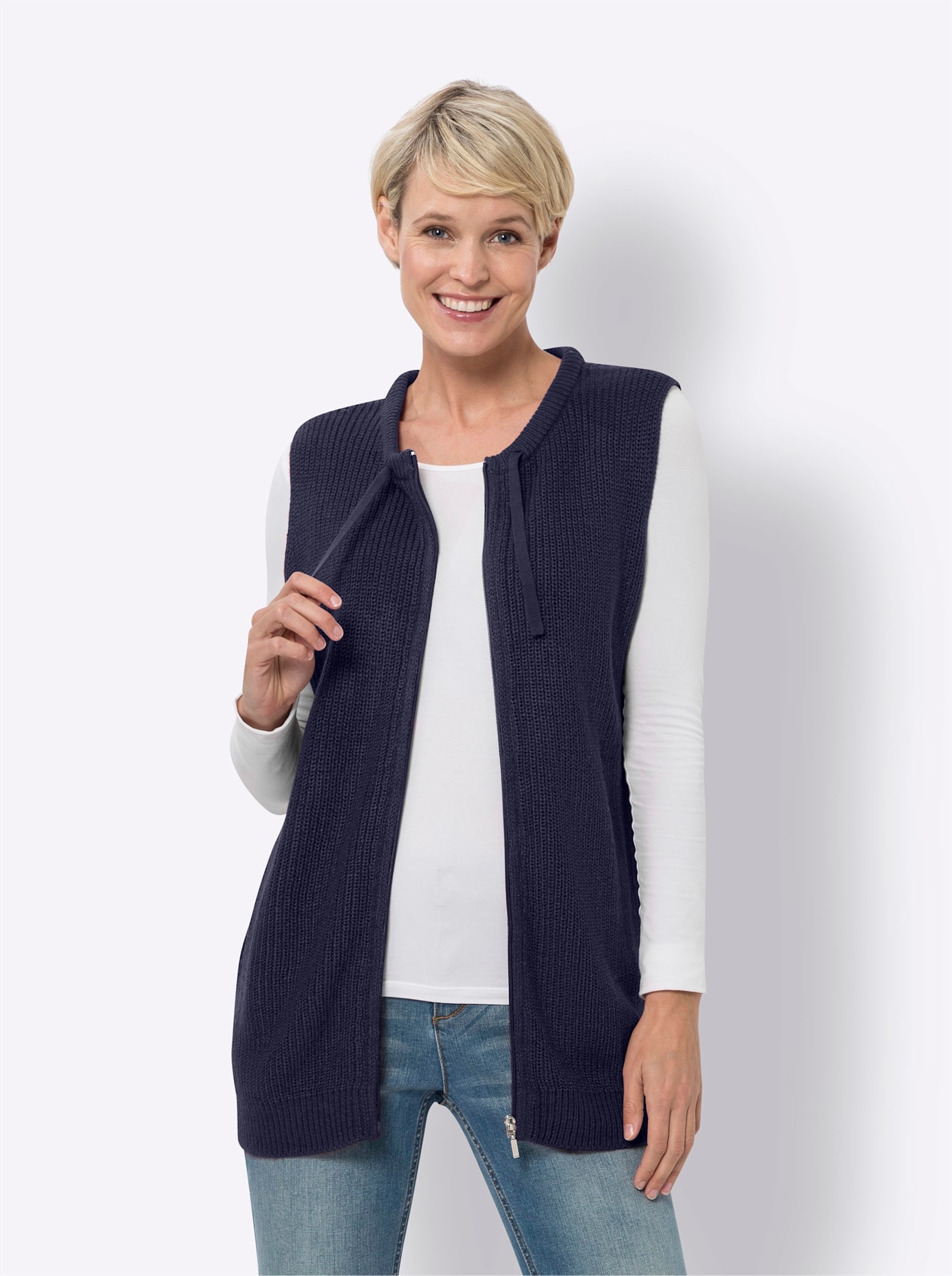 Classic Basics Strickweste von Classic Basics