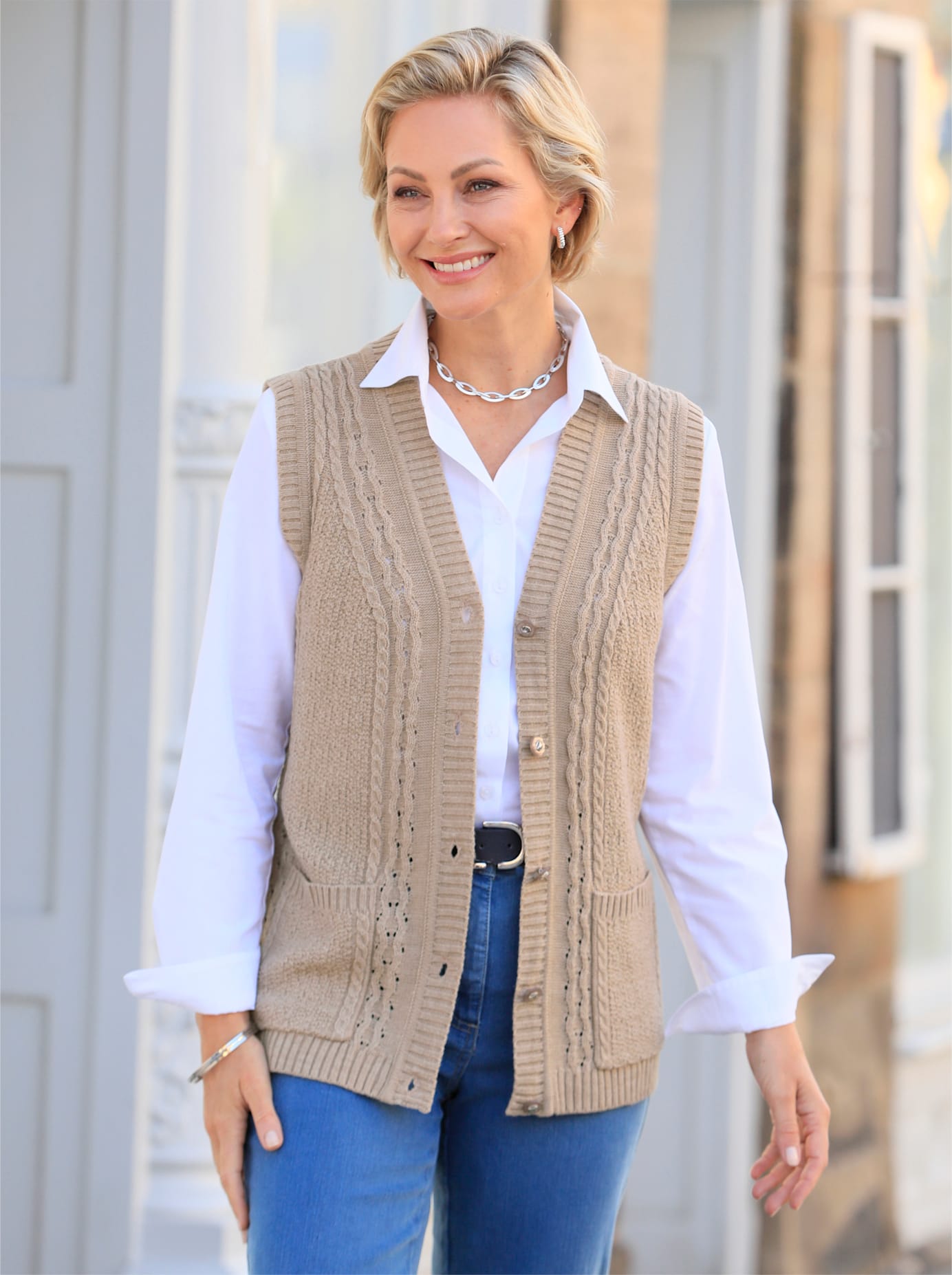 Classic Basics Strickweste Classic Basics Strickweste von Classic Basics