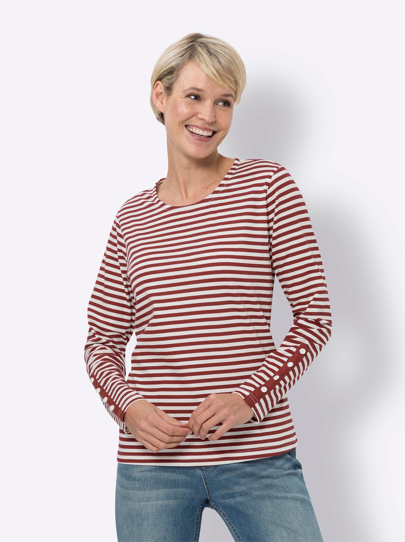 Classic Basics T-Shirt »Streifenshirt« Classic Basics T-Shirt »Streifenshirt« von Classic Basics