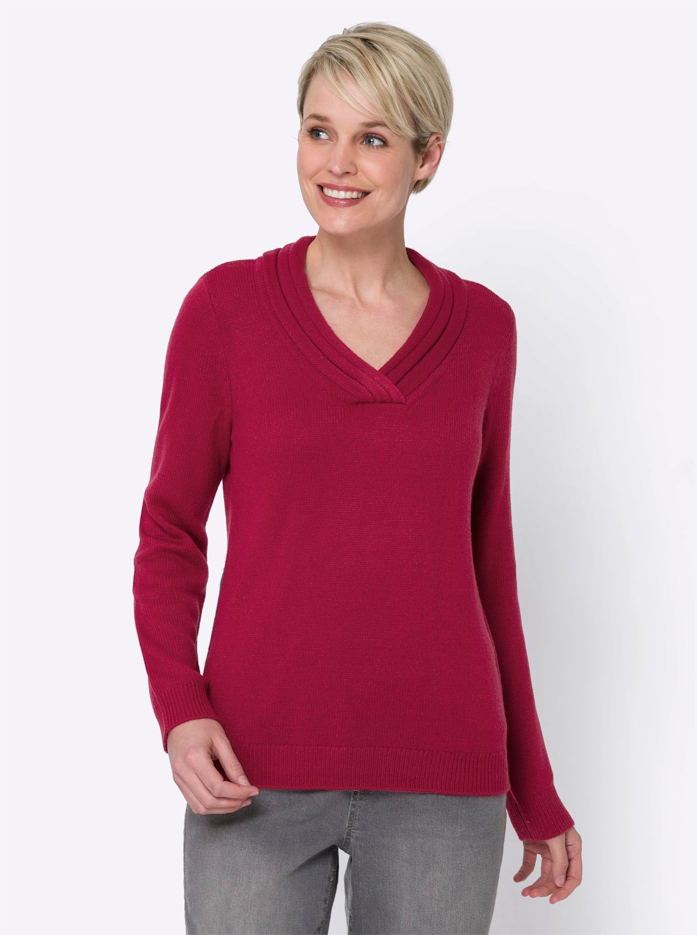 Classic Basics V-Ausschnitt-Pullover »Pullover« von Classic Basics