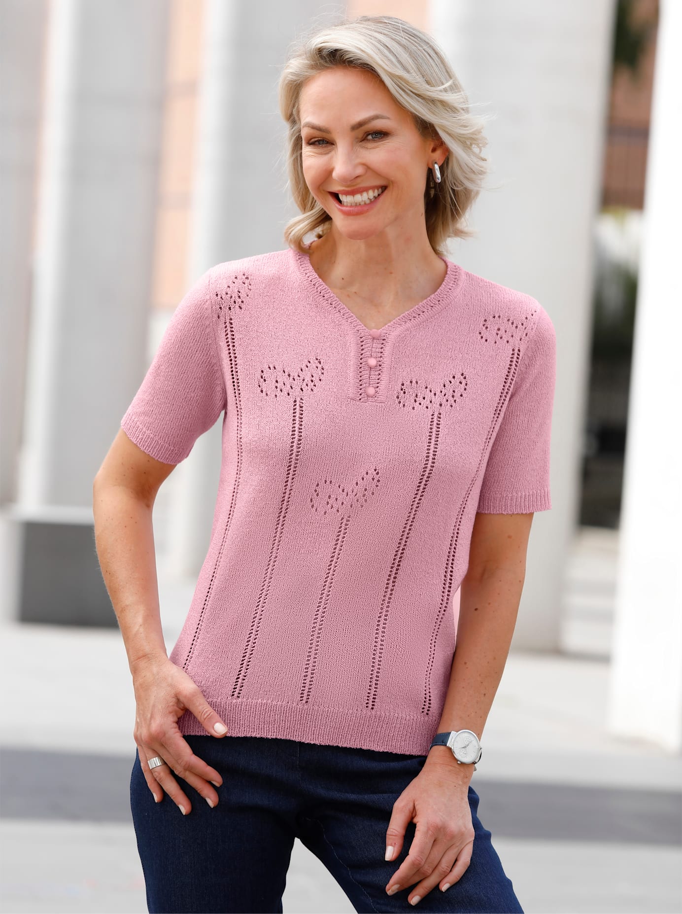 Classic Basics V-Ausschnitt-Pullover »Pullover« Classic Basics V-Ausschnitt-Pullover »Pullover« von Classic Basics