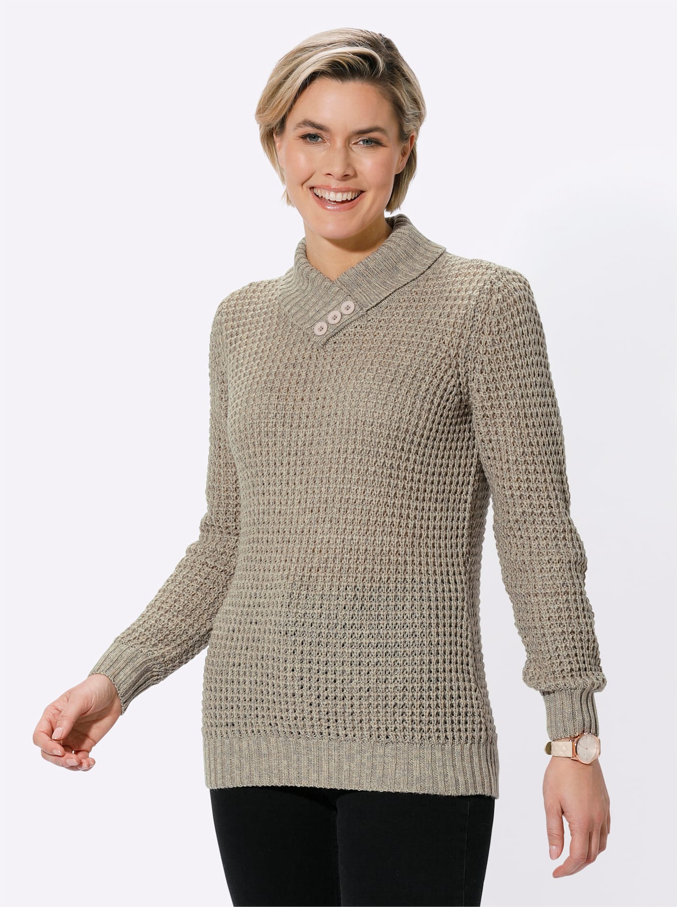 Classic Basics V-Ausschnitt-Pullover »Pullover« Classic Basics V-Ausschnitt-Pullover »Pullover« von Classic Basics