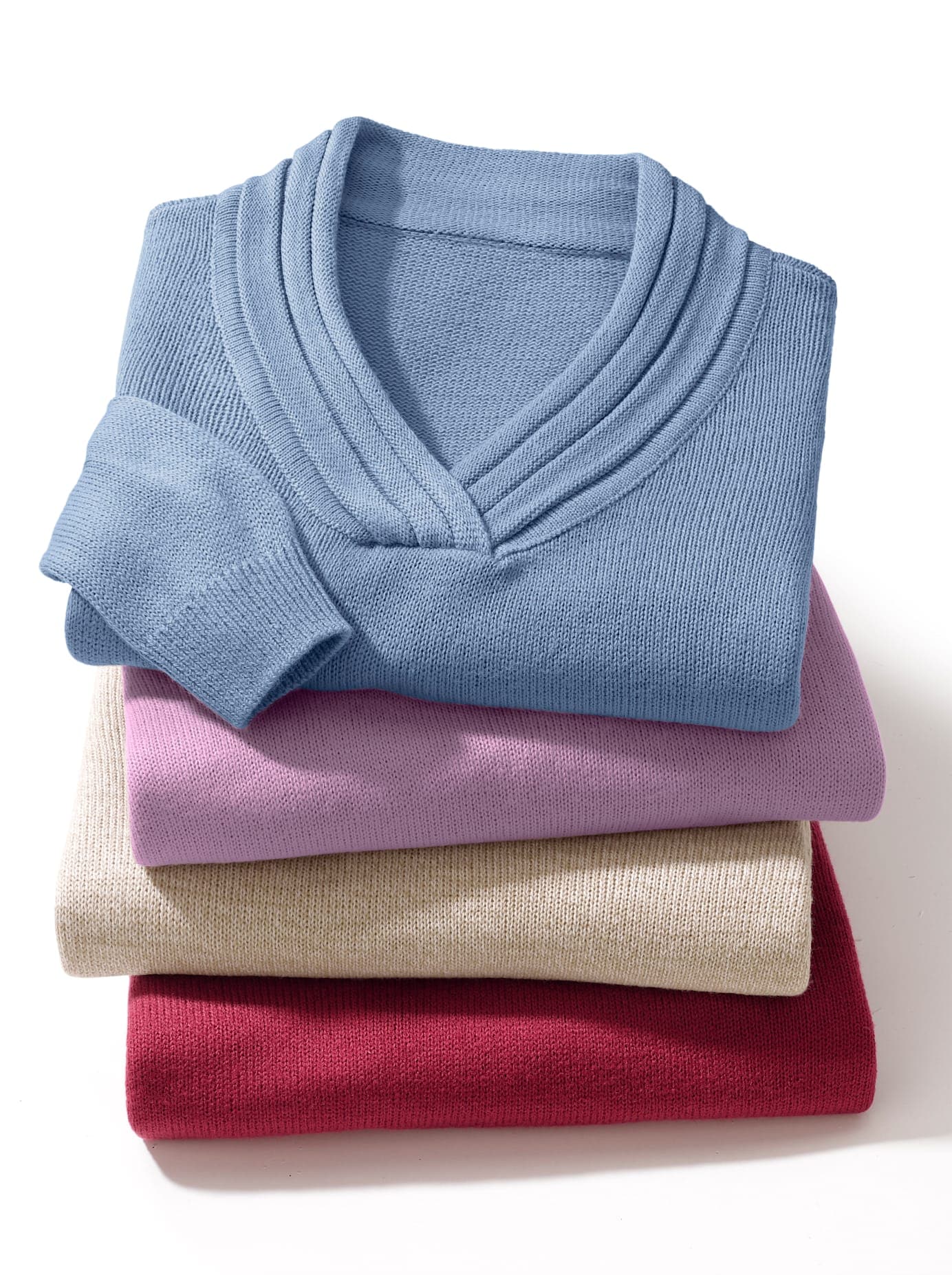 Classic Basics V-Ausschnitt-Pullover »Pullover« Classic Basics V-Ausschnitt-Pullover »Pullover« von Classic Basics