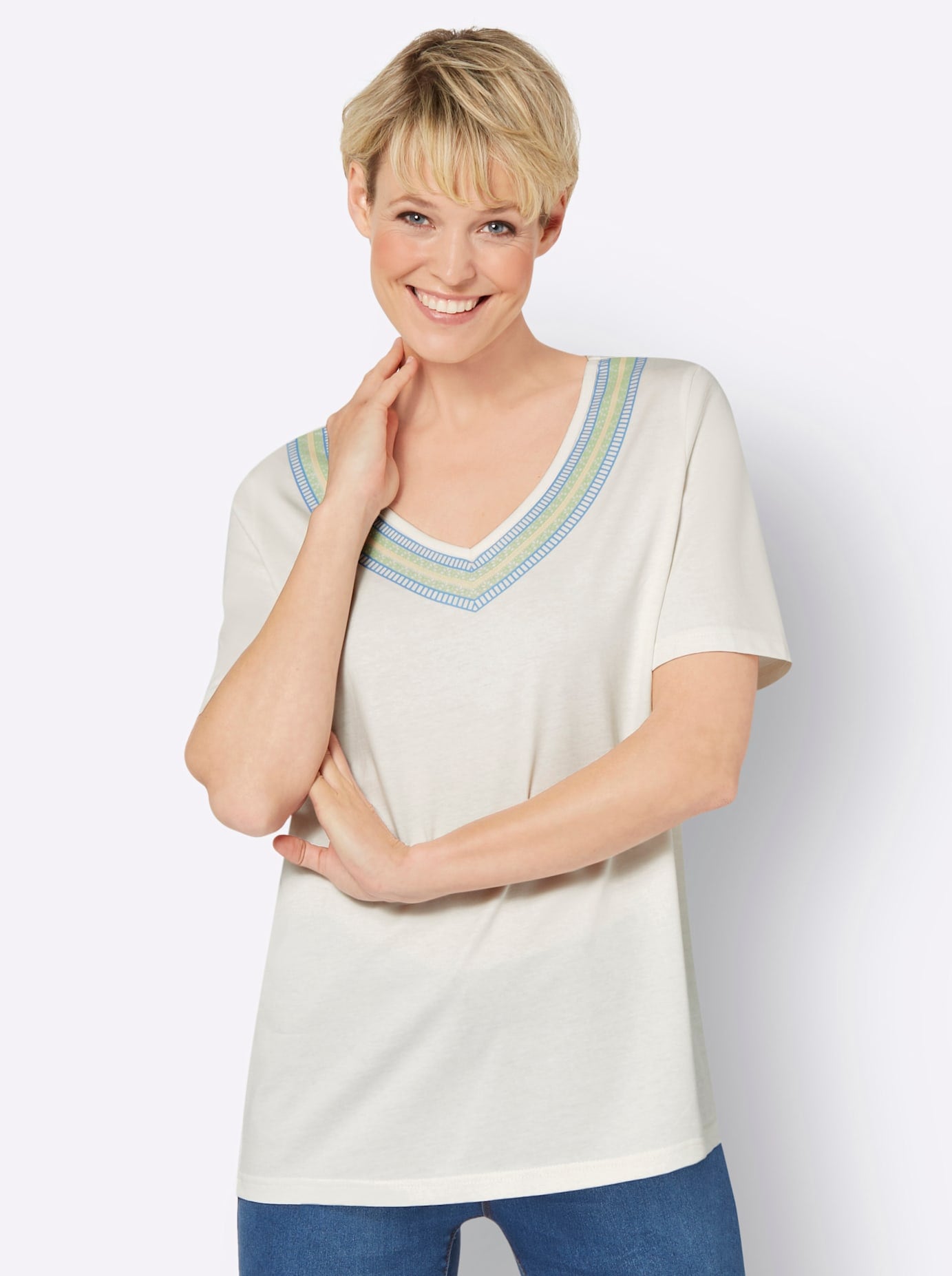 Classic Basics V-Shirt »V-Shirt« von Classic Basics