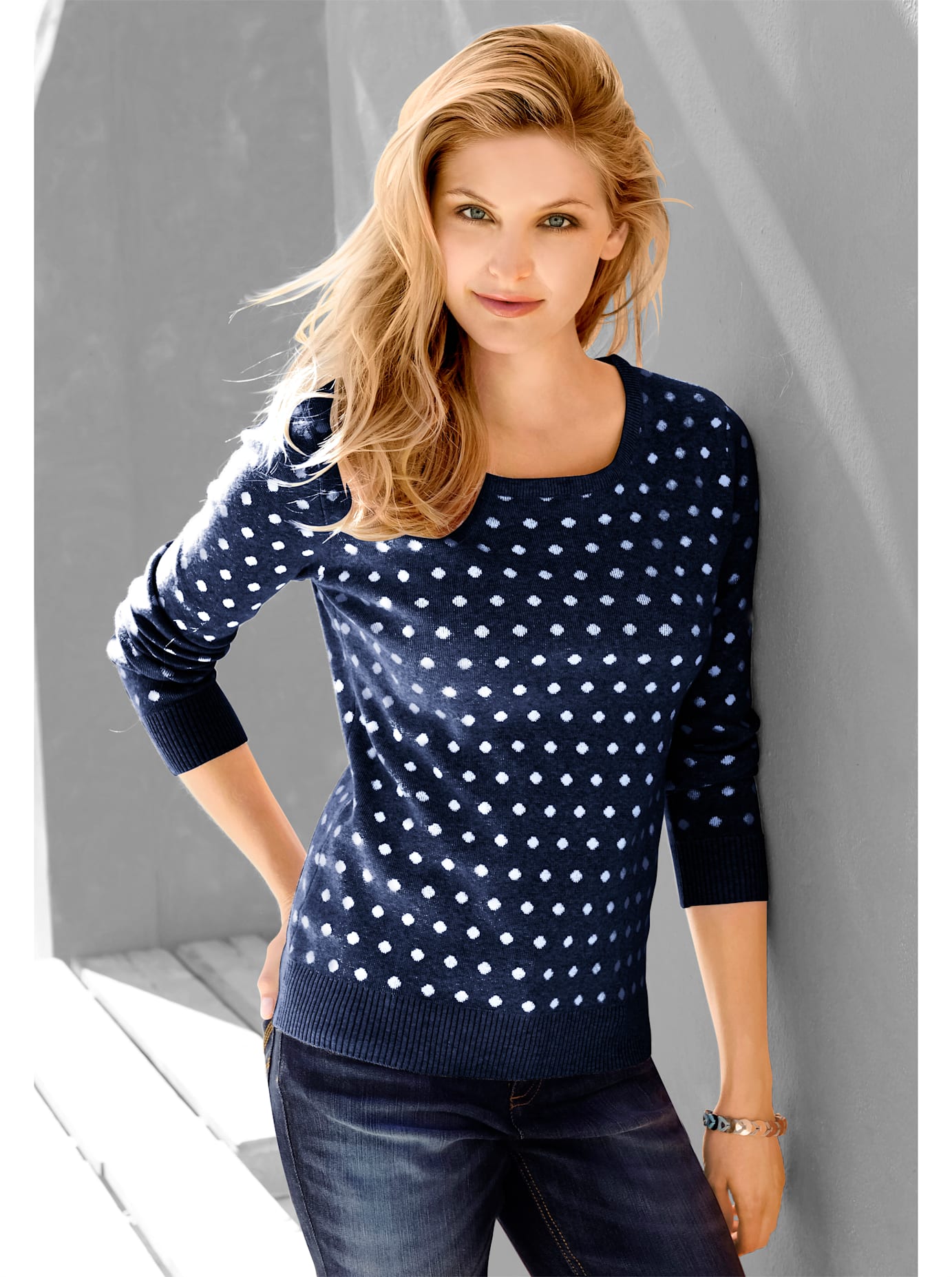 Inspirationen Strickpullover »Pullover« Inspirationen Strickpullover »Pullover« von Inspirationen