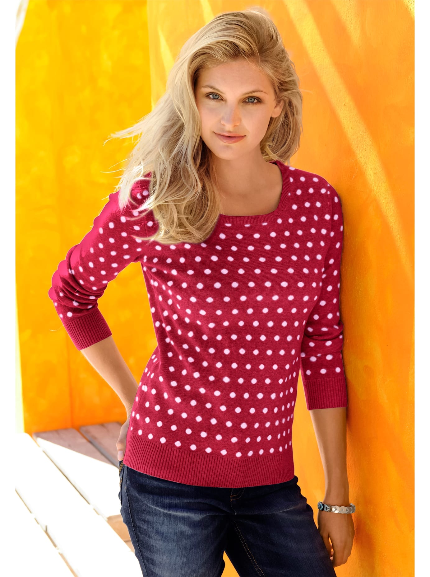 Inspirationen Strickpullover »Pullover« Inspirationen Strickpullover »Pullover« von Inspirationen