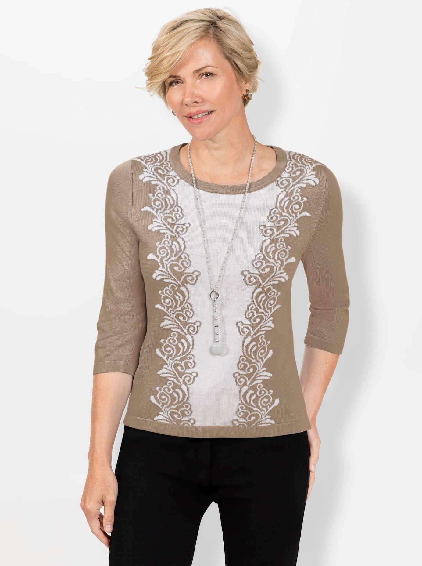 Classic 3/4 Arm-Pullover »Pullover« Classic 3/4 Arm-Pullover »Pullover« von Classic