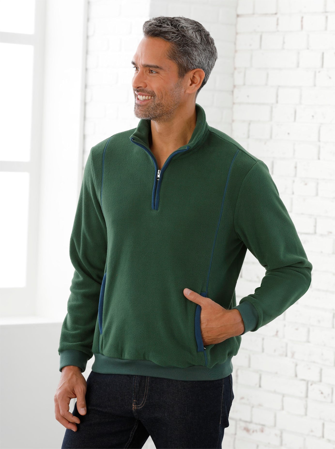 Classic Langarmshirt »Fleece-Shirt« von Classic