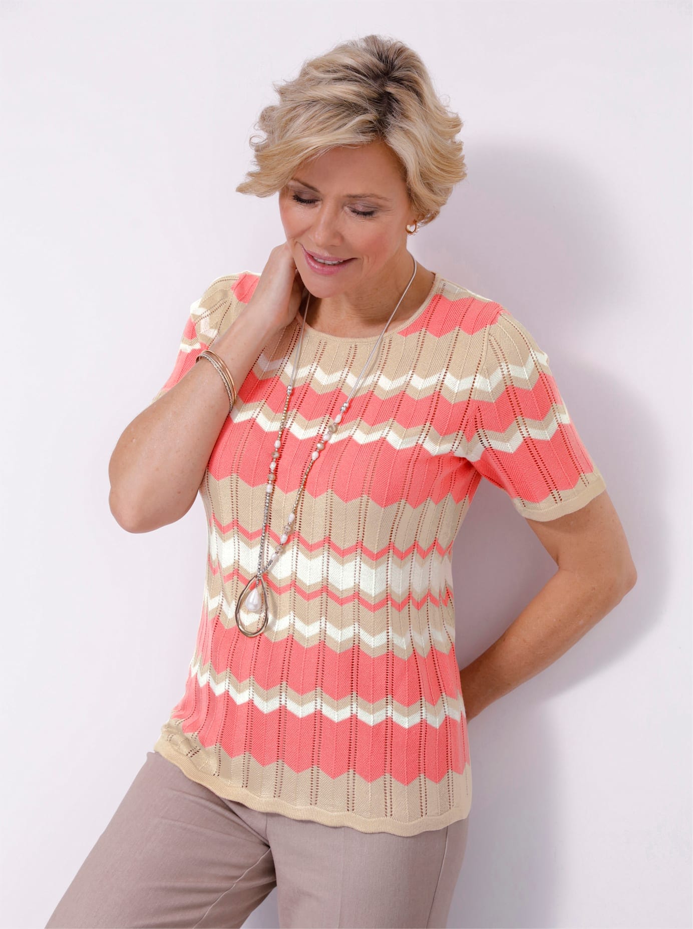 Classic Kurzarmpullover »Pullover« Classic Kurzarmpullover »Pullover« von Classic