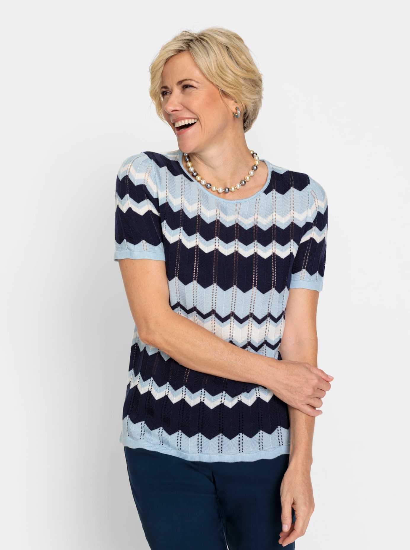 Classic Kurzarmpullover »Pullover« Classic Kurzarmpullover »Pullover« von Classic