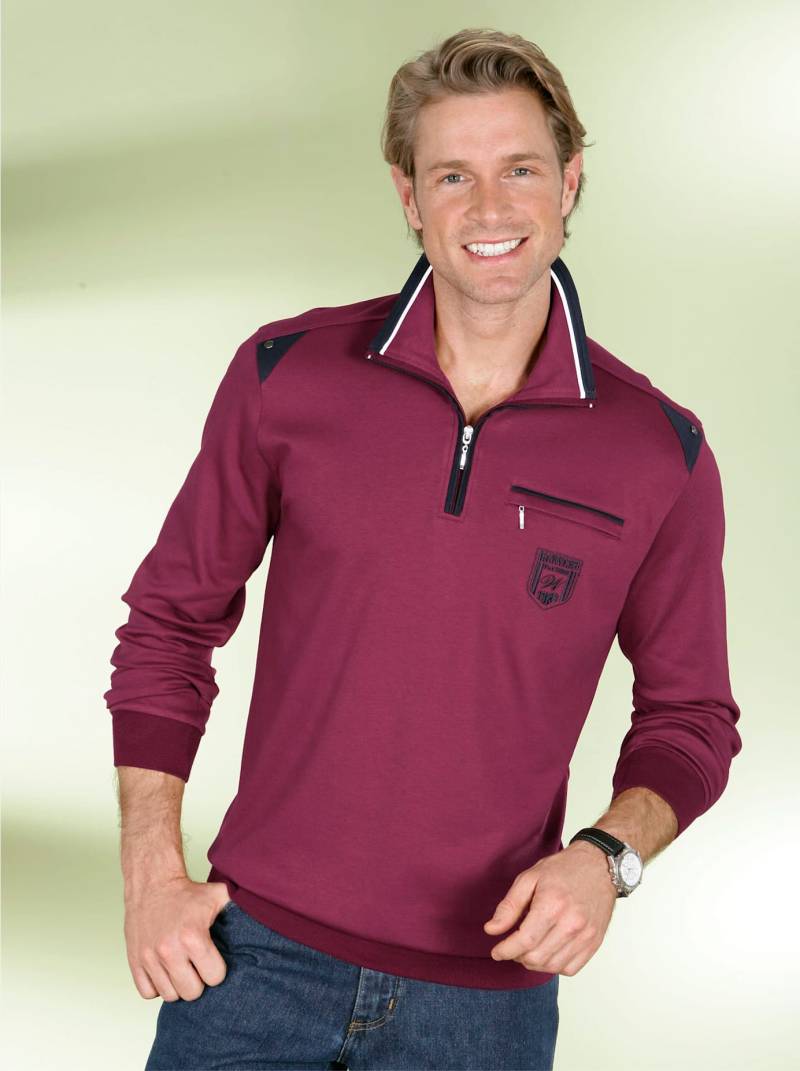 Classic Langarm-Poloshirt »Sweatshirt« von Classic