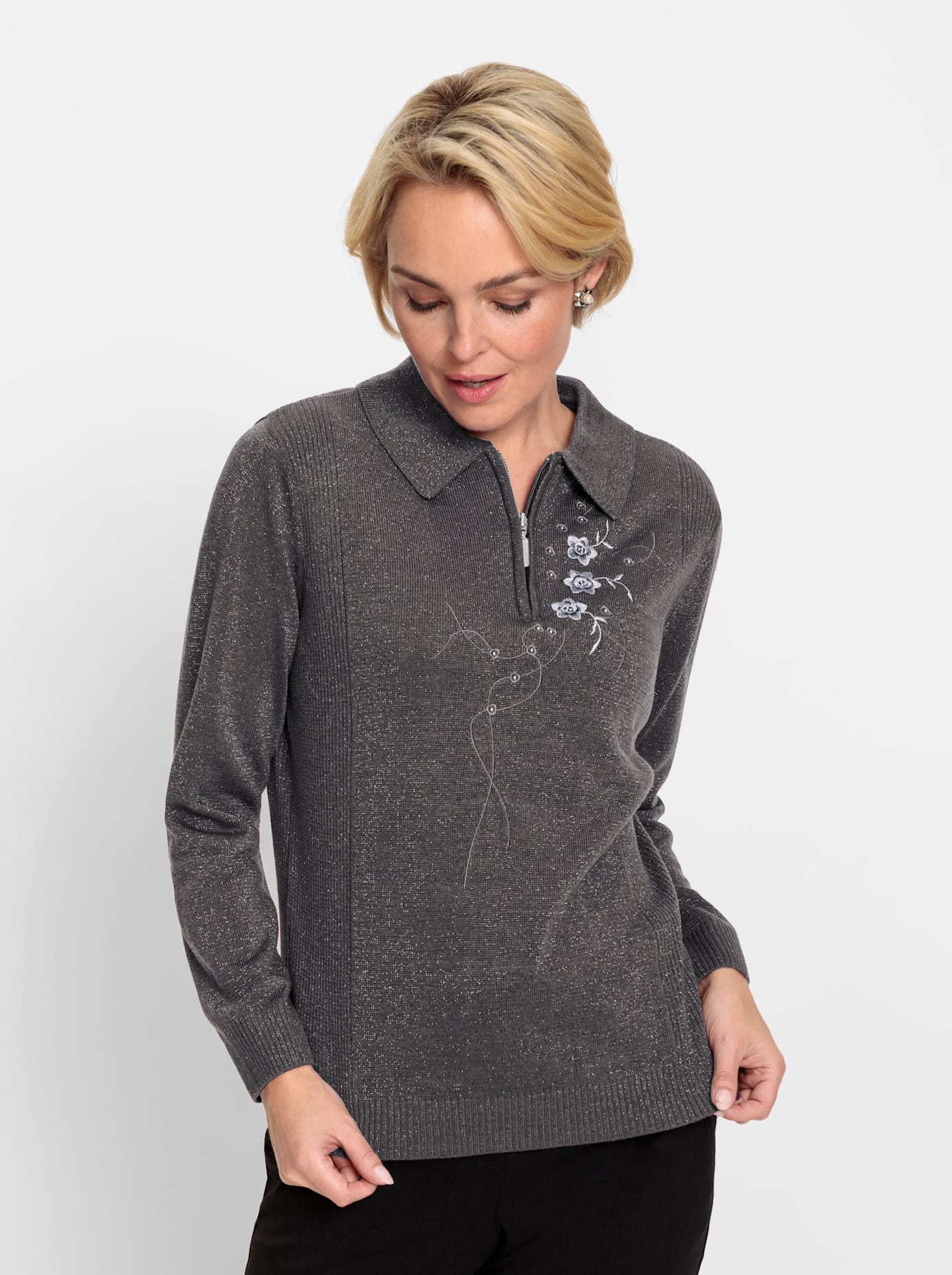 Classic Polokragenpullover »Pullover« Classic Polokragenpullover »Pullover« von Classic