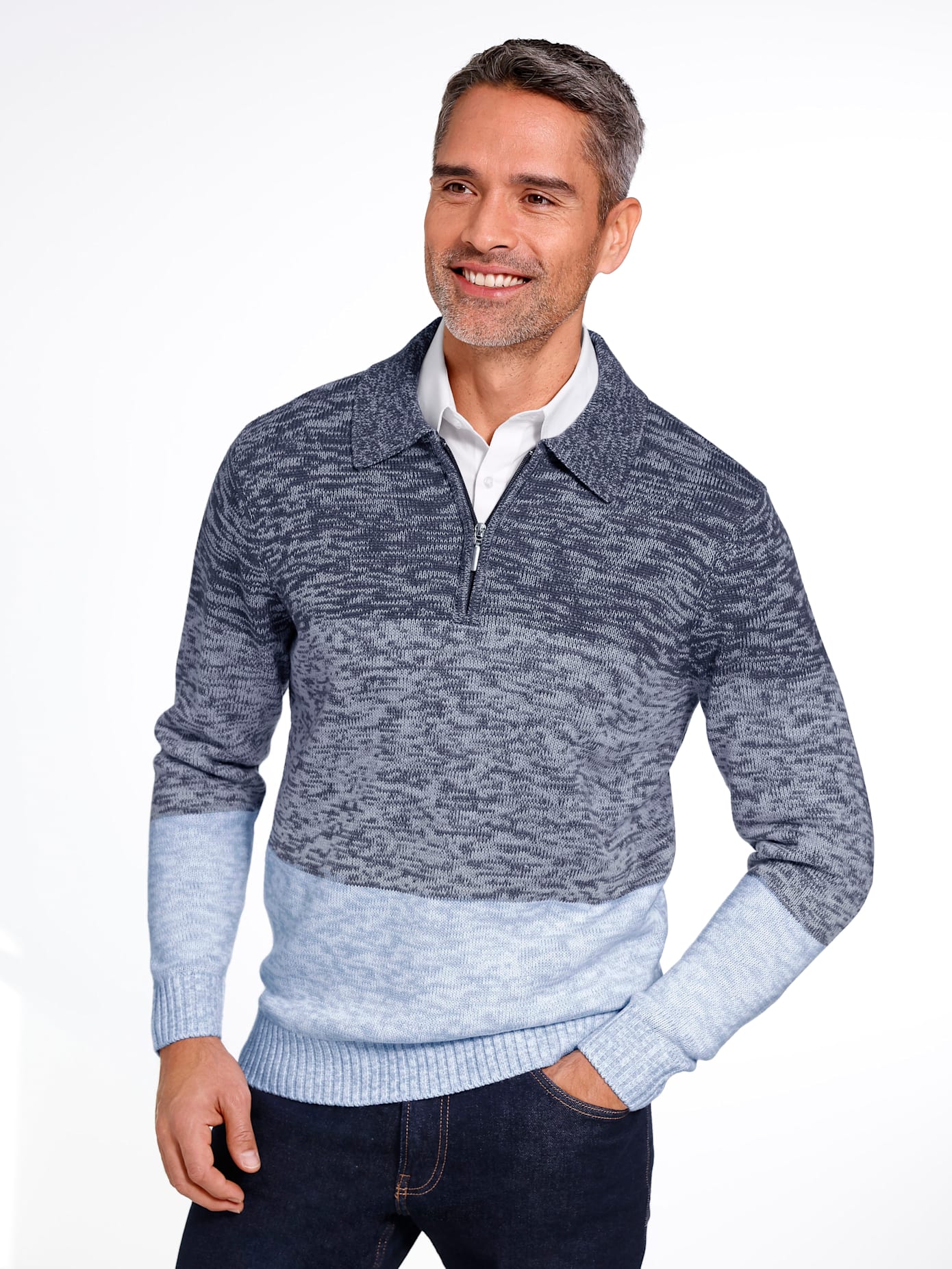 Classic Polokragenpullover »Pullover« Classic Polokragenpullover »Pullover« von Classic
