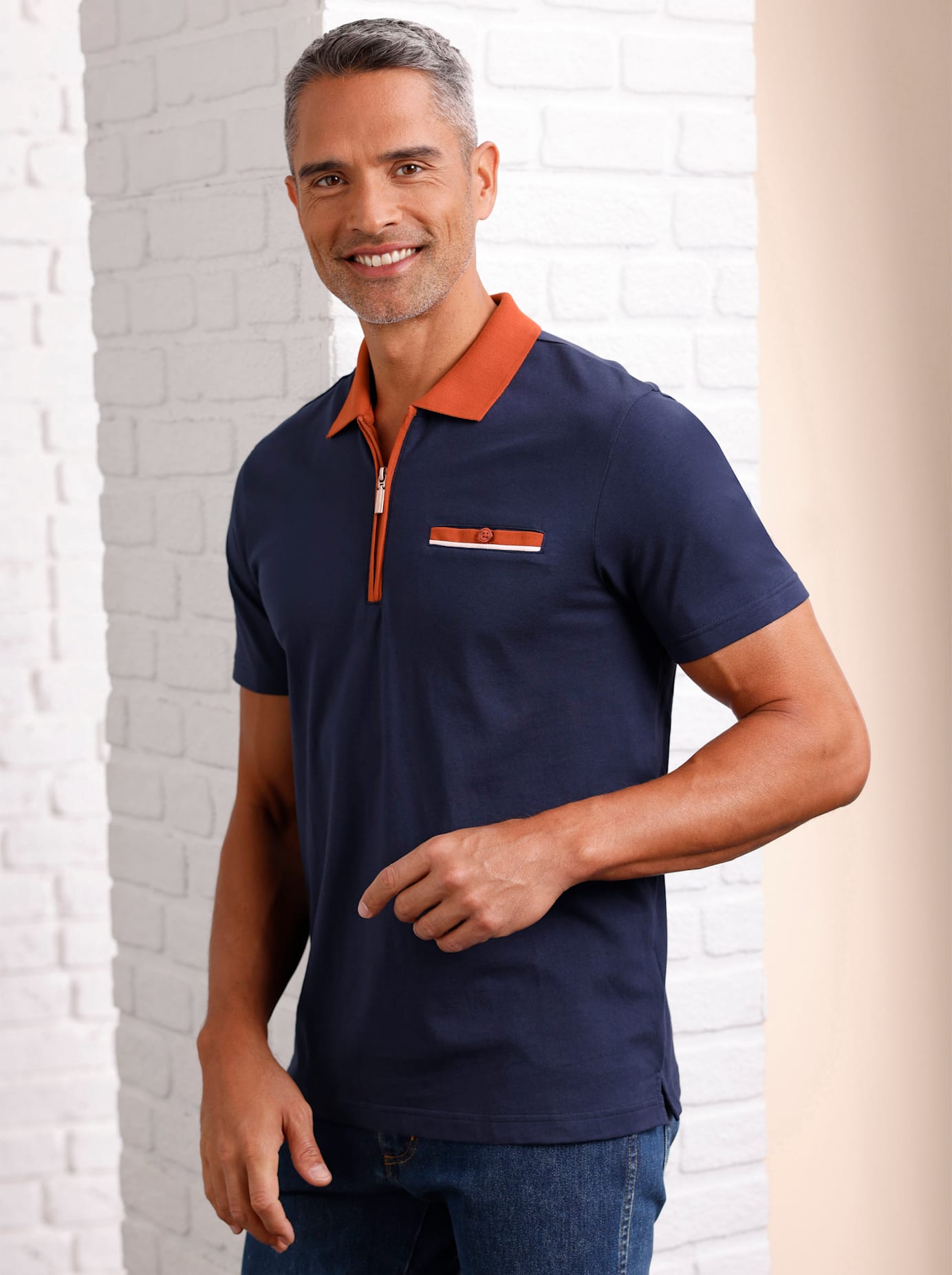 Classic Poloshirt »Kurzarm-Poloshirt« von Classic