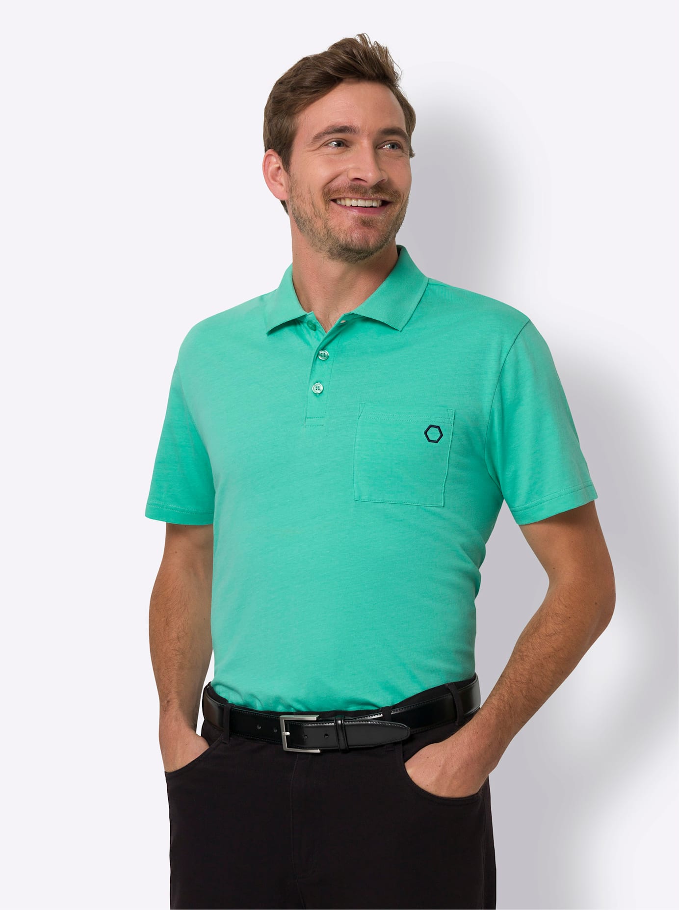 Classic Poloshirt »Kurzarm-Poloshirt« von Classic