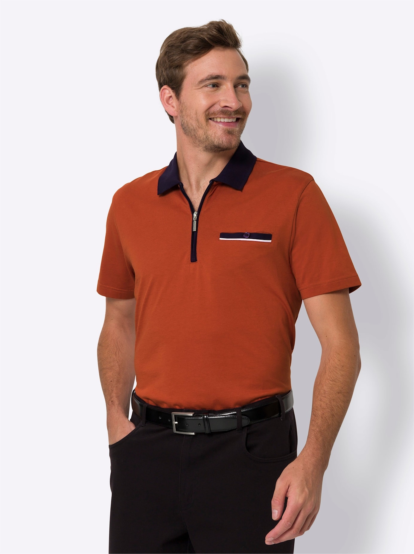 Classic Poloshirt »Kurzarm-Poloshirt« von Classic