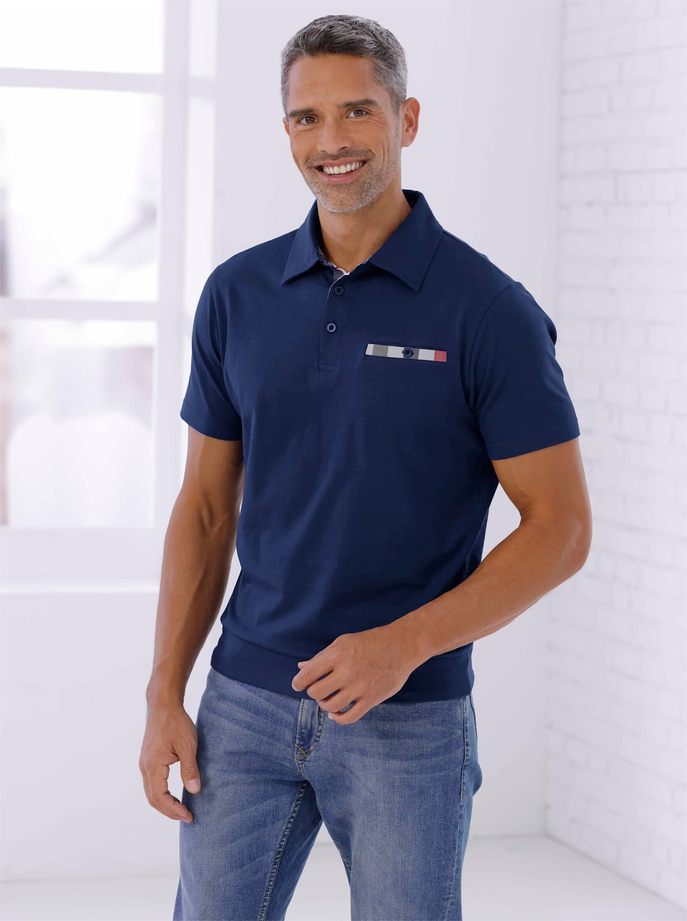 Classic Poloshirt »Kurzarm-Poloshirt« von Classic