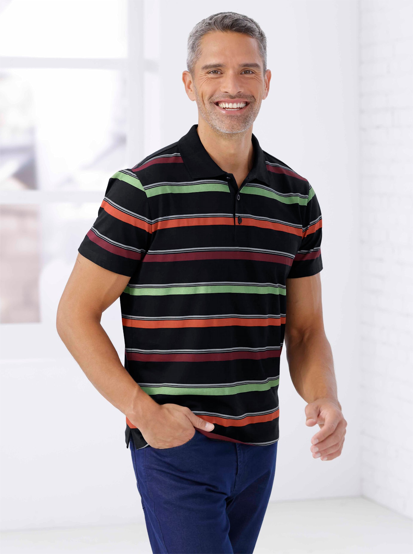 Classic Poloshirt »Kurzarm-Poloshirt« von Classic