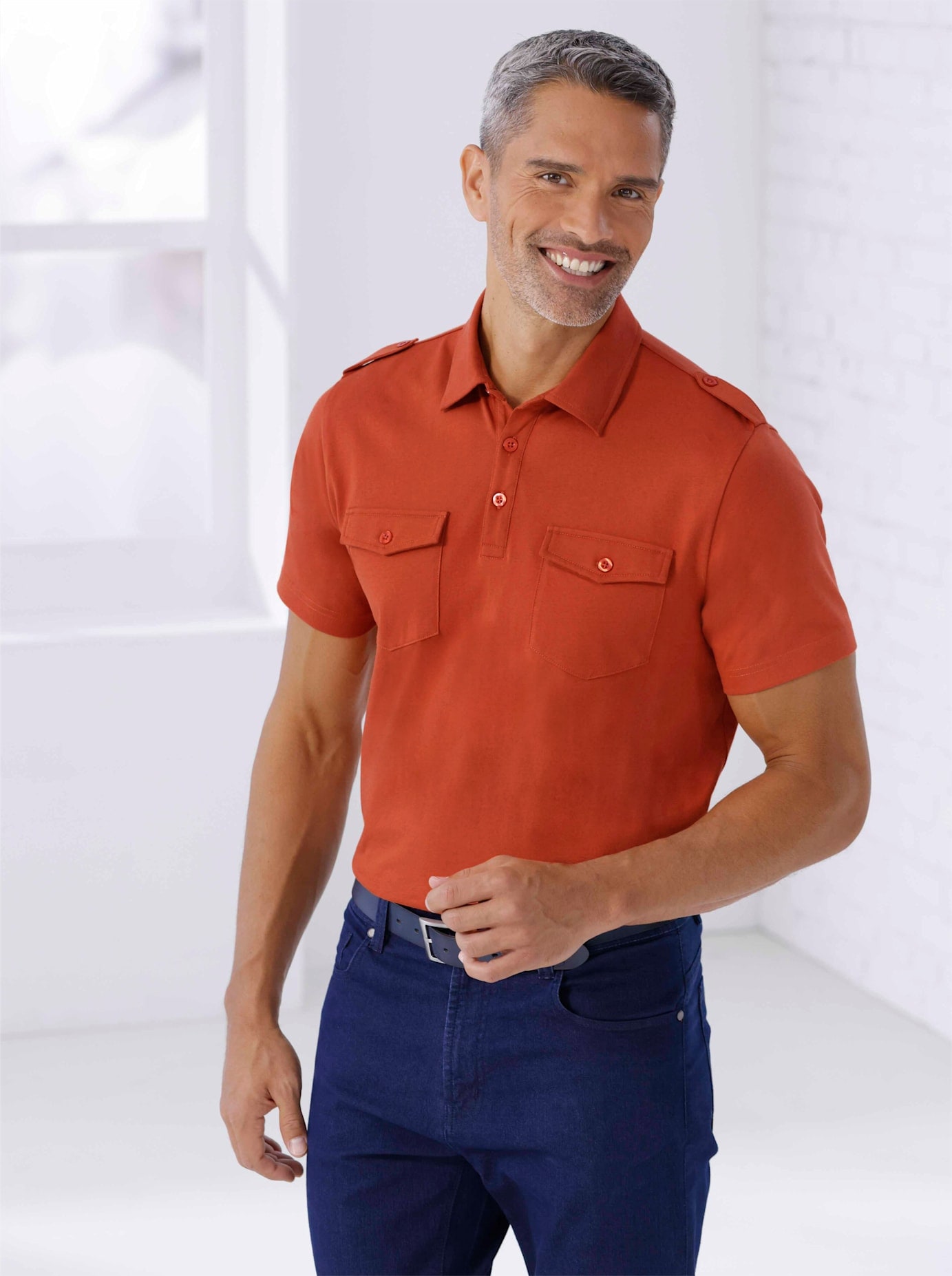 Classic Poloshirt »Poloshirt Halbarm« von Classic