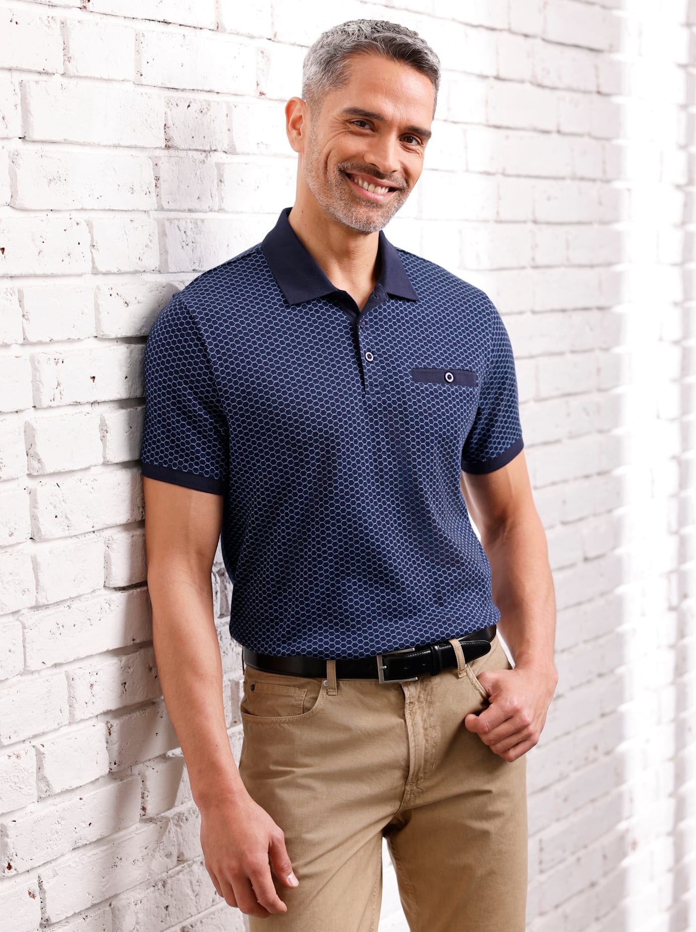 Classic Poloshirt »Kurzarm-Poloshirt« von Classic