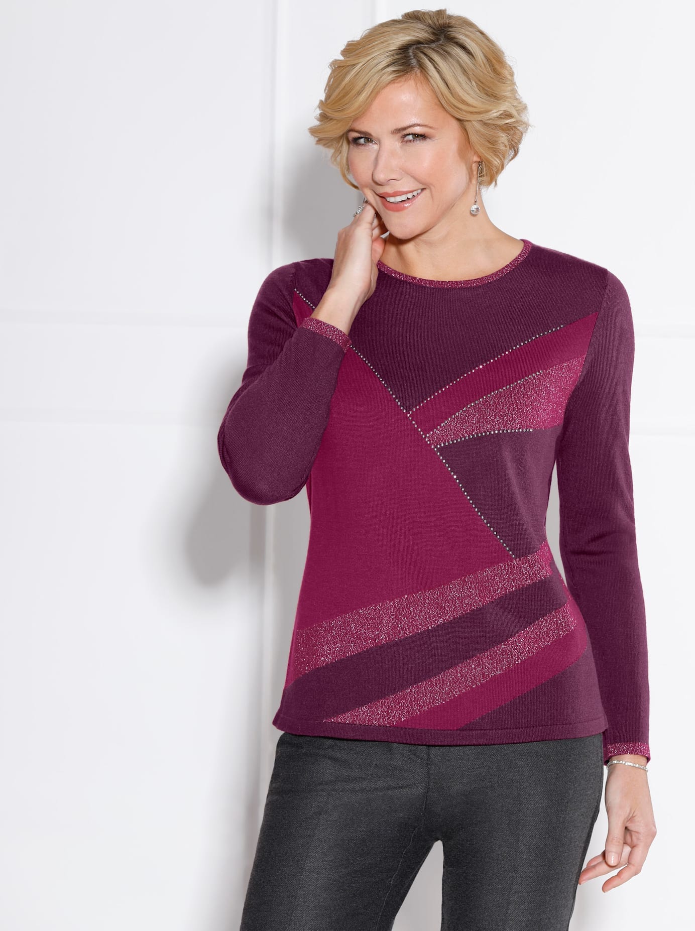 Classic Rundhalspullover »Pullover« Classic Rundhalspullover »Pullover« von Classic