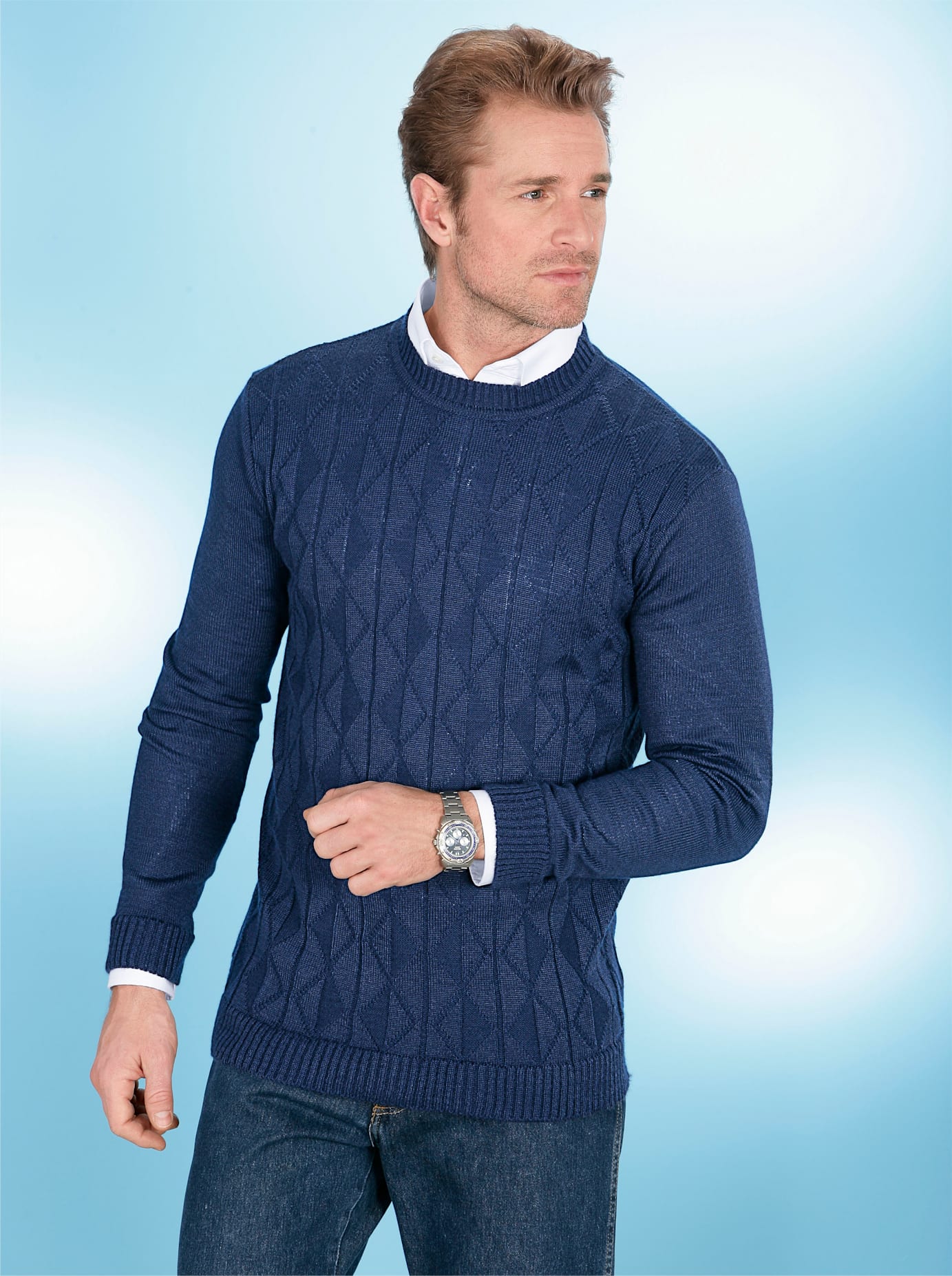 Classic Rundhalspullover »Pullover« von Classic