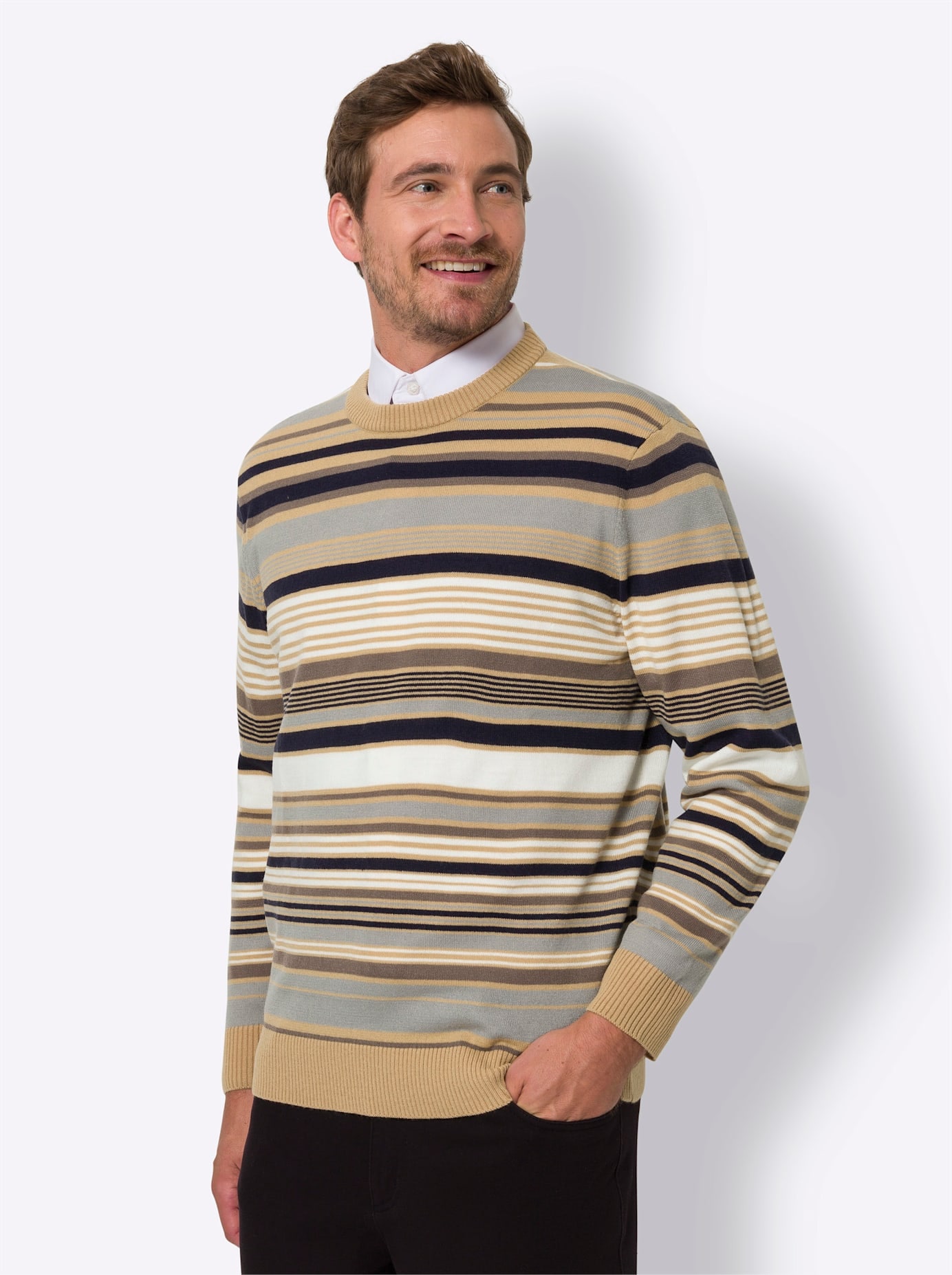 Classic Rundhalspullover »Rundhals-Pullover« von Classic