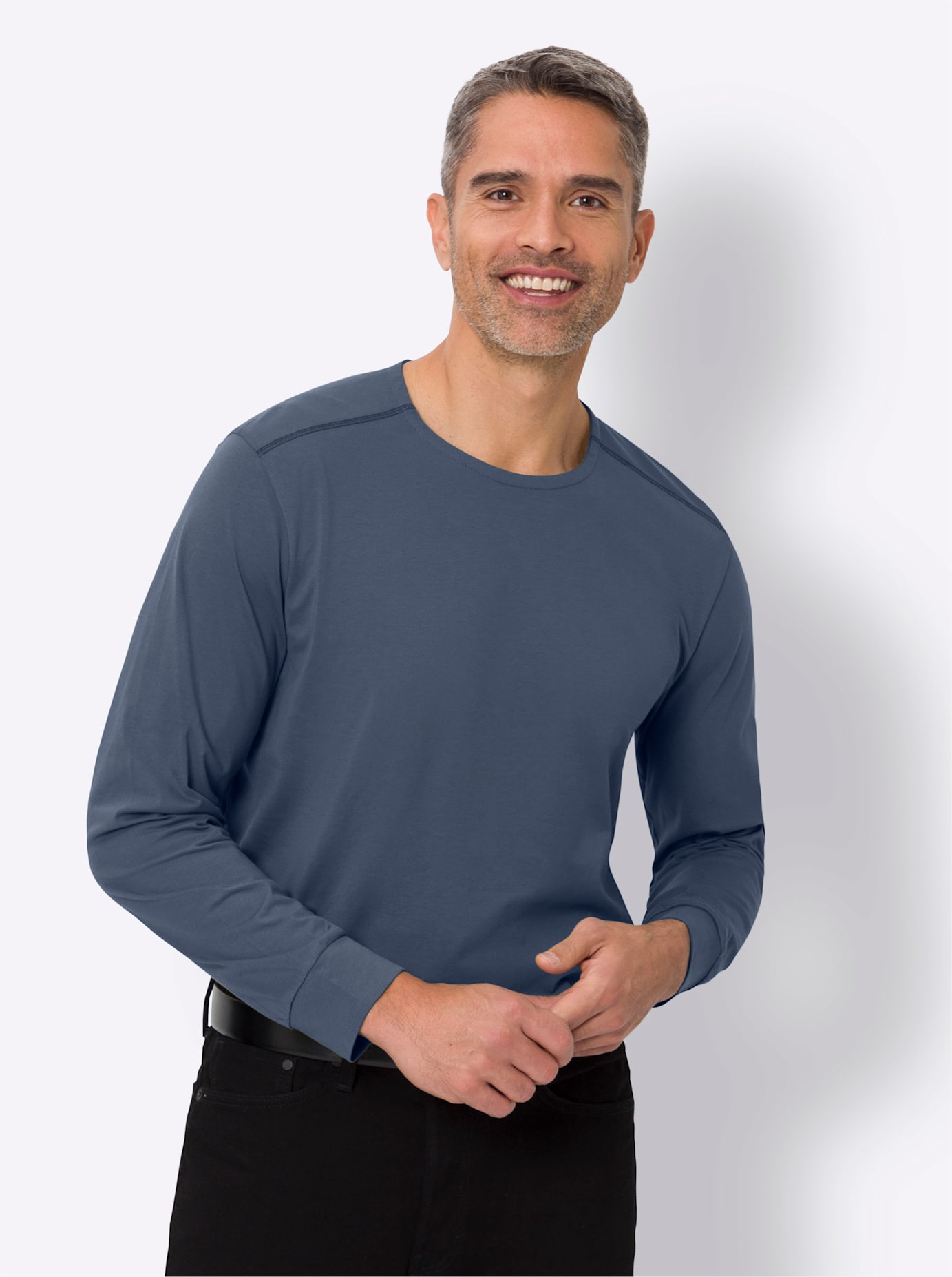 Classic Rundhalsshirt »Langarm-Shirt« von Classic