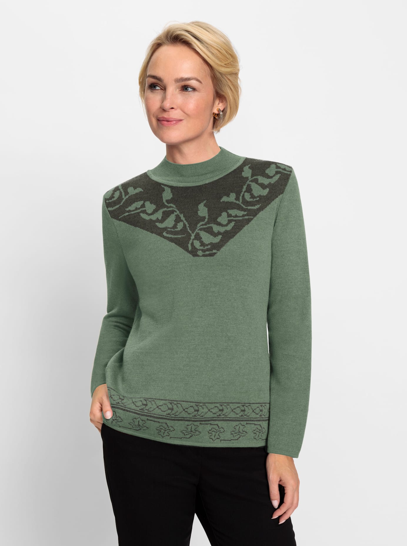 Classic Stehkragenpullover »Pullover« von Classic